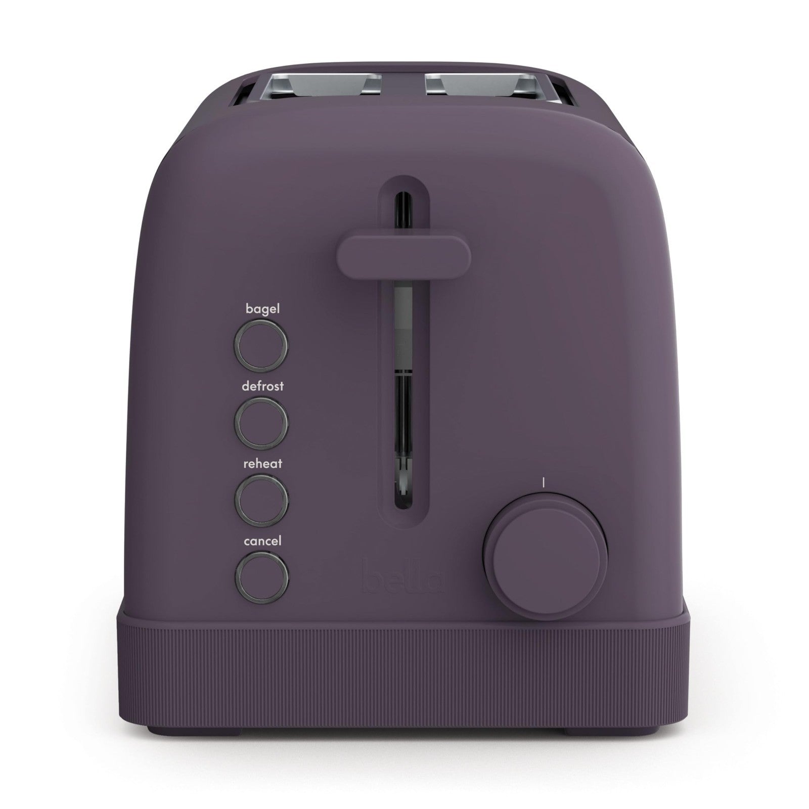 2 Slice Toaster with Extra Wide Slots, 6 Shade Control, Plum Color, Kitchen Appl1