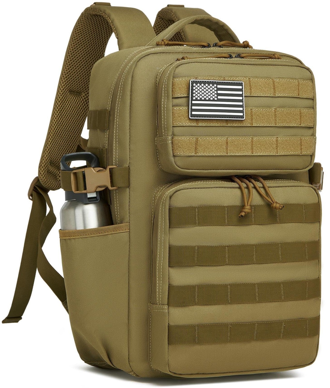 Waterproof Military Tactical Backpack   3 Day Assault Pack, Molle Daypack with W2