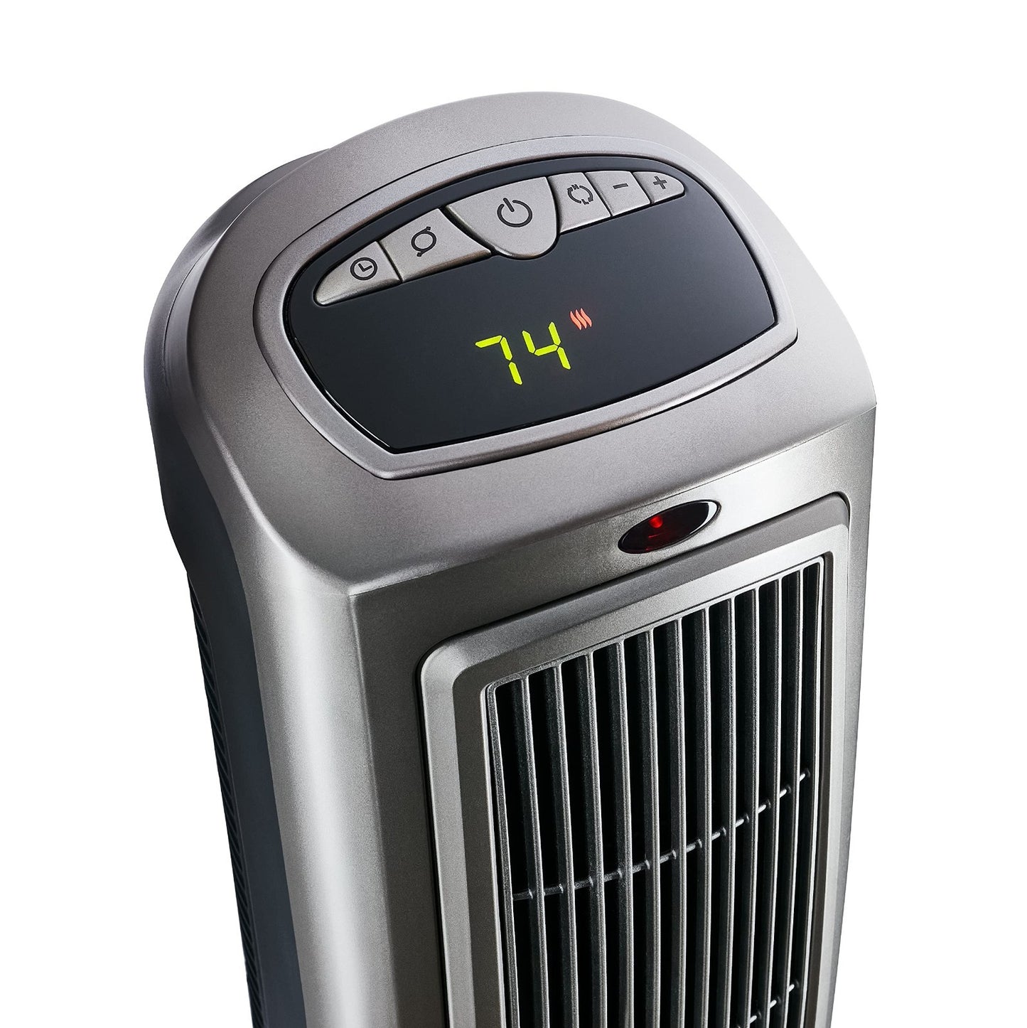 Digital Ceramic Tower Heater with Remote Control, Adjustable Thermostat, 1500W,8