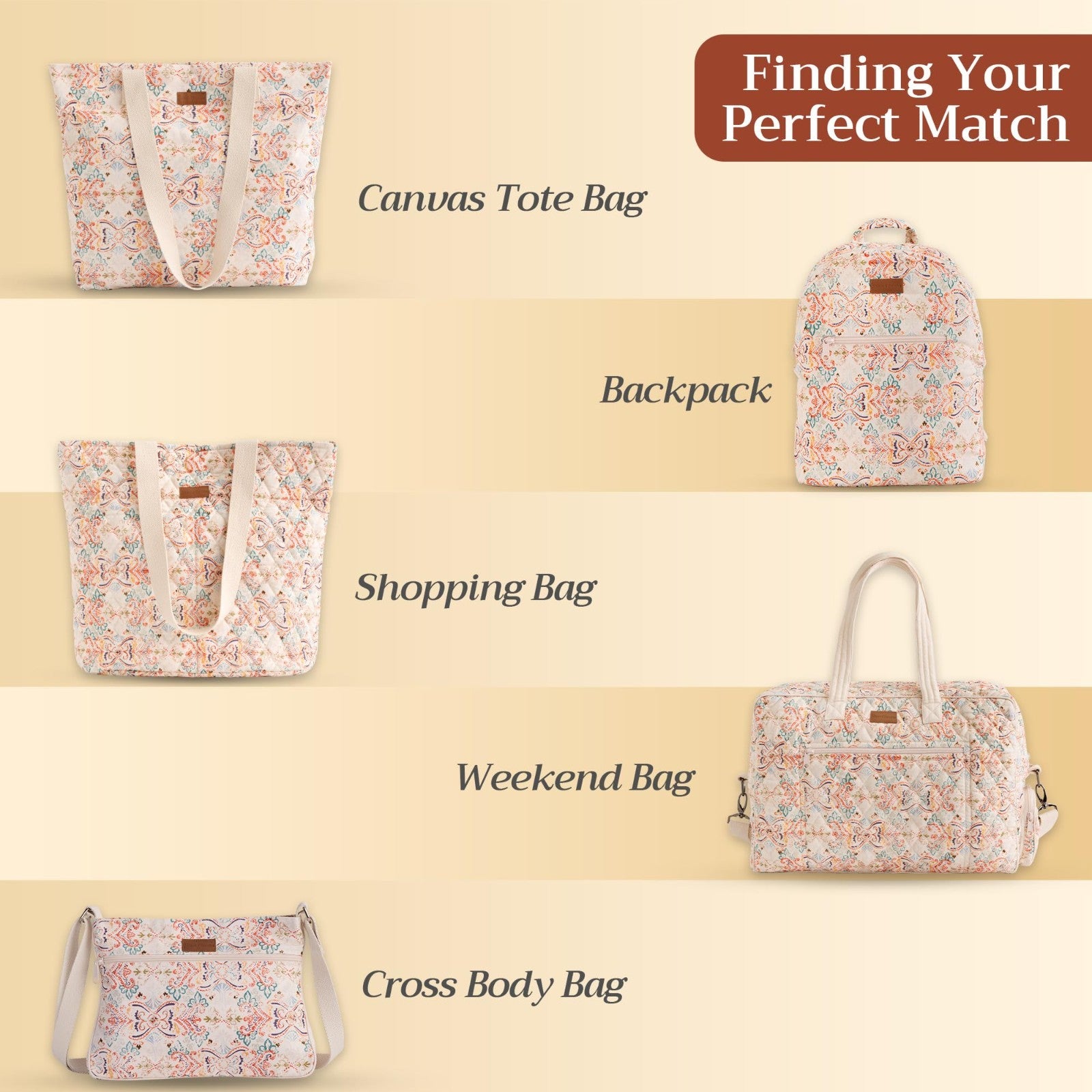 Stylish Women's Cotton Shoulder Handbag   Versatile Tote Bag for Everyday Use7