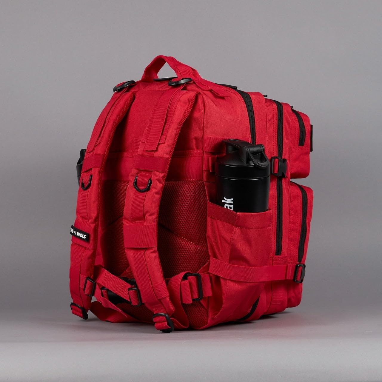 Durable 35L Waterproof Gym Backpack   MOLLE Webbing, Laptop Pocket, 1000D Oxford8