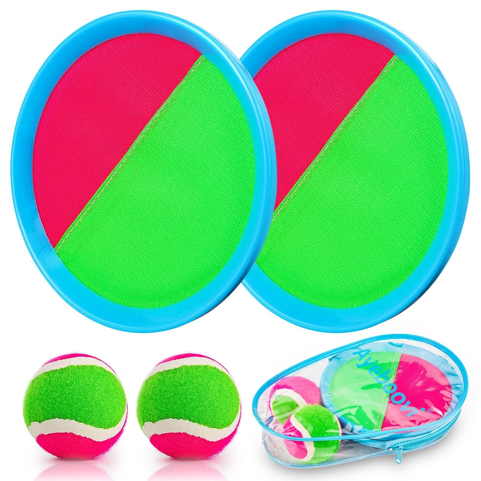 Outdoor Toss and Catch Ball Game   Fun Beach & Pool Toy for Kids 3 12 Years0