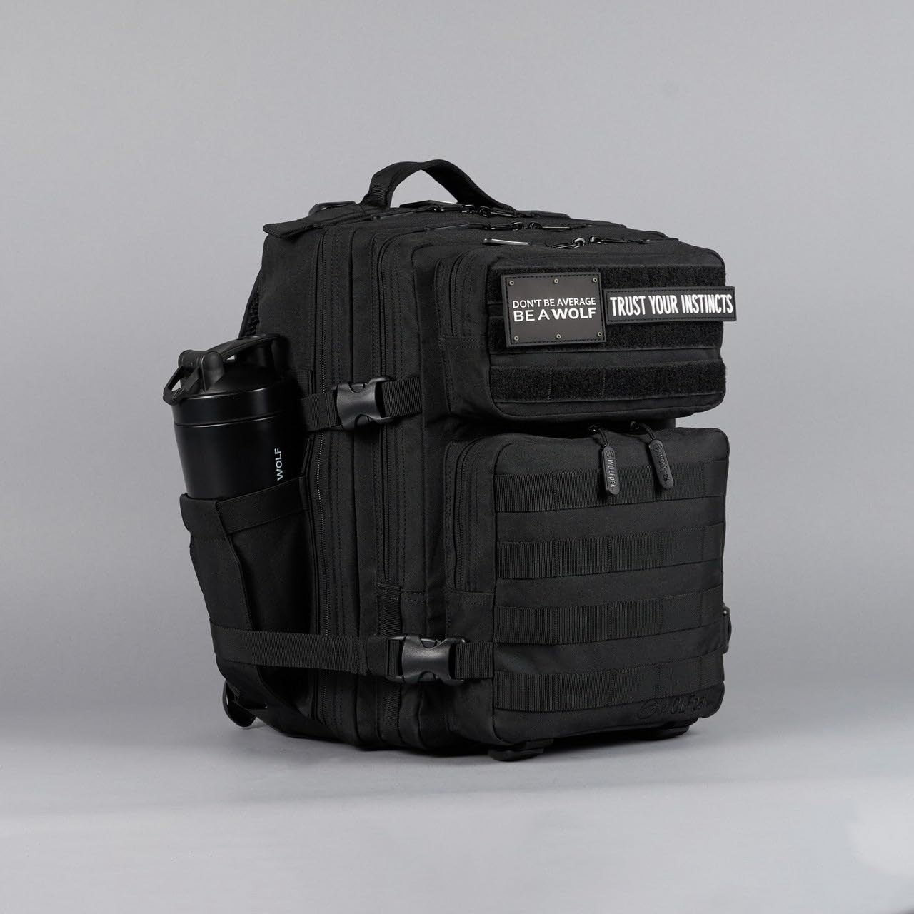 Durable 25L Waterproof Gym Backpack   MOLLE Webbing, Laptop Pocket, 1000D Oxford6