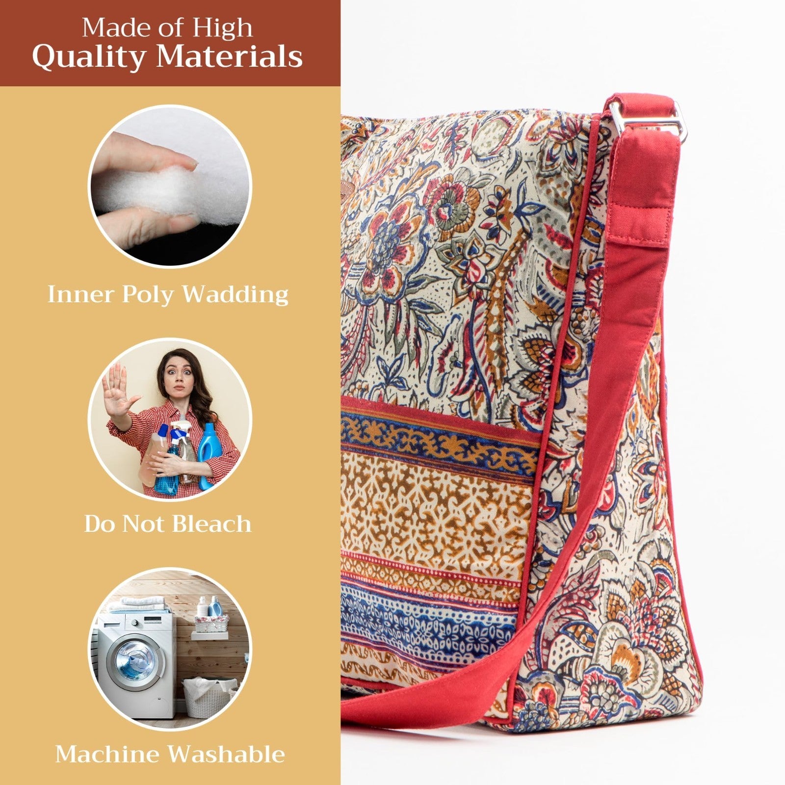 Stylish Cotton Shoulder Bags for Women   Versatile Handbags for Everyday Use4