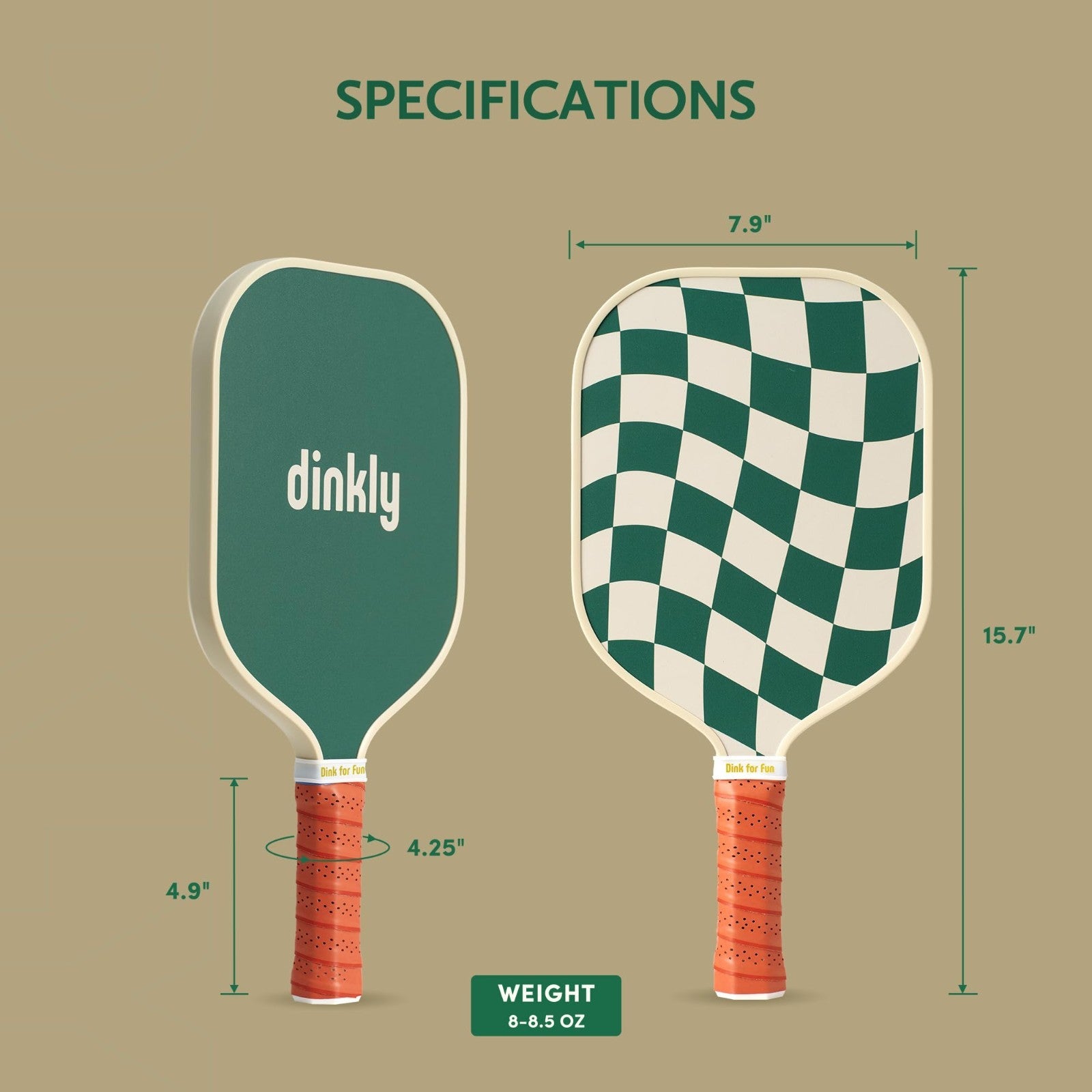 Pickleball Paddle Set of 2/4 - USAPA Approved, Graphite/Fiberglass, Includes Bal3