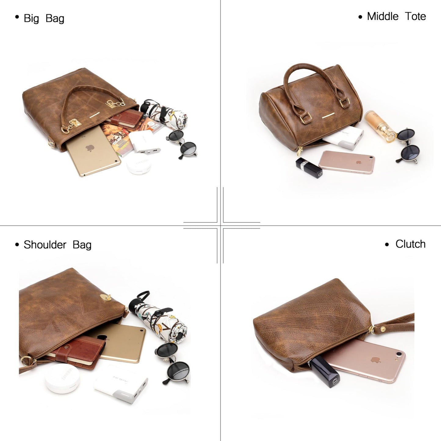 Stylish Designer Handbags for Women - Satchel, Shoulder Tote, Top Handle Bag4