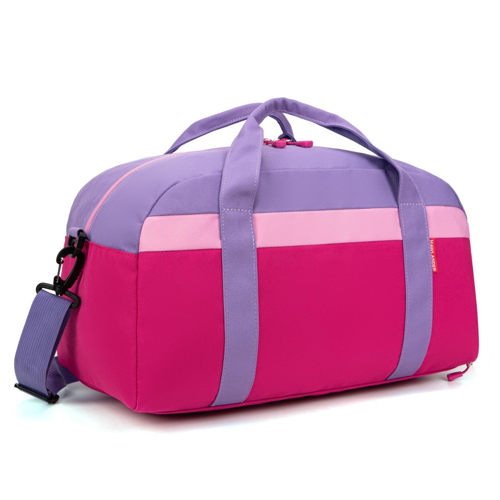 Kids Duffle Bag 18" - Rose Purple, Perfect for Weekender, Sports, Overnight Trav2