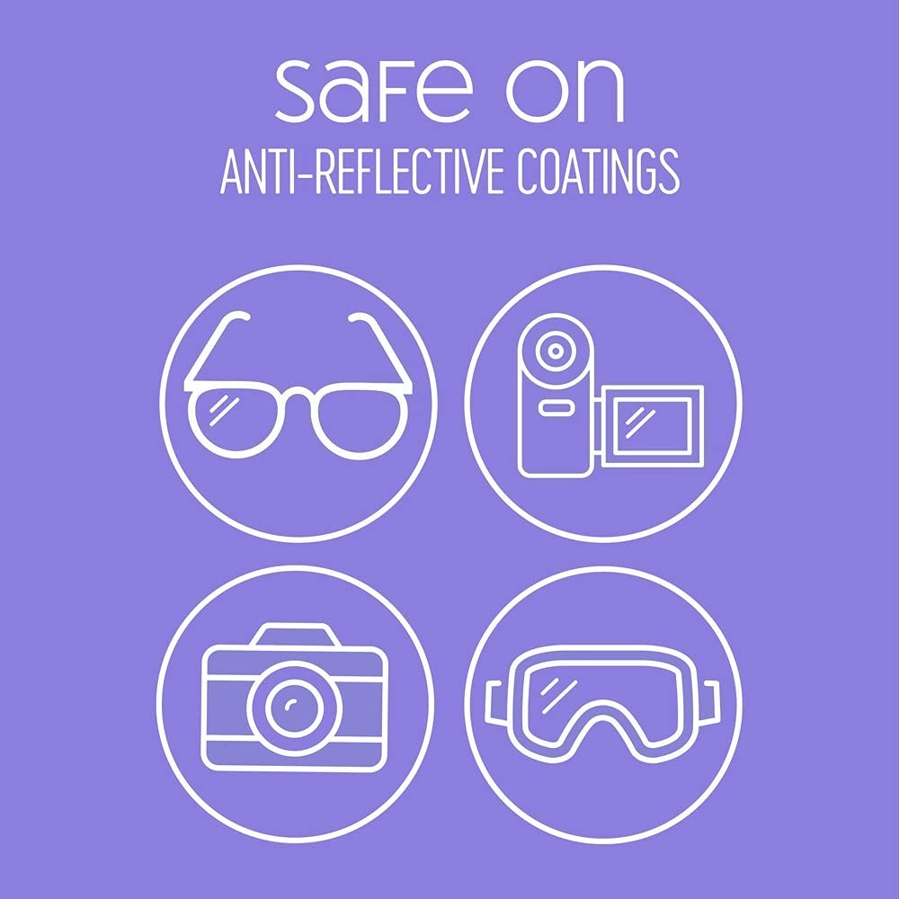 100 Pre-Moistened Lens Cleaning Wipes | Non-Scratching, Streak-Free | Safe for G2