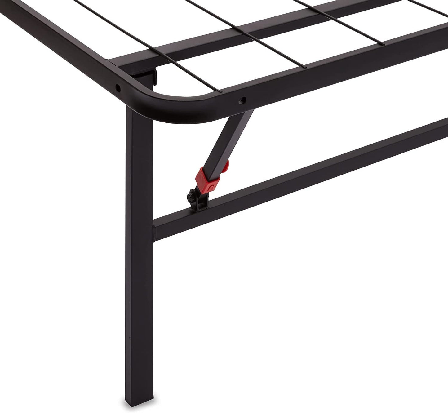 Sturdy Full Size Bed Frame with Underbed Storage, Foldable Metal Platform, Noise6