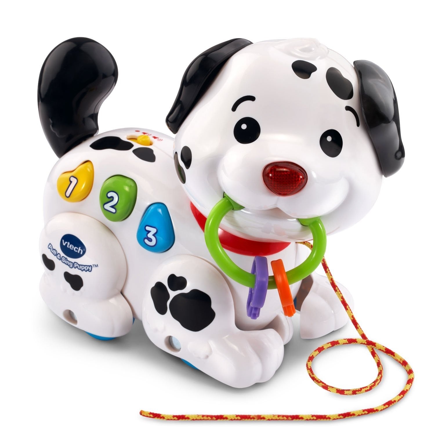 Interactive Pull and Sing Puppy Toy   Musical Learning Plush for Toddlers1