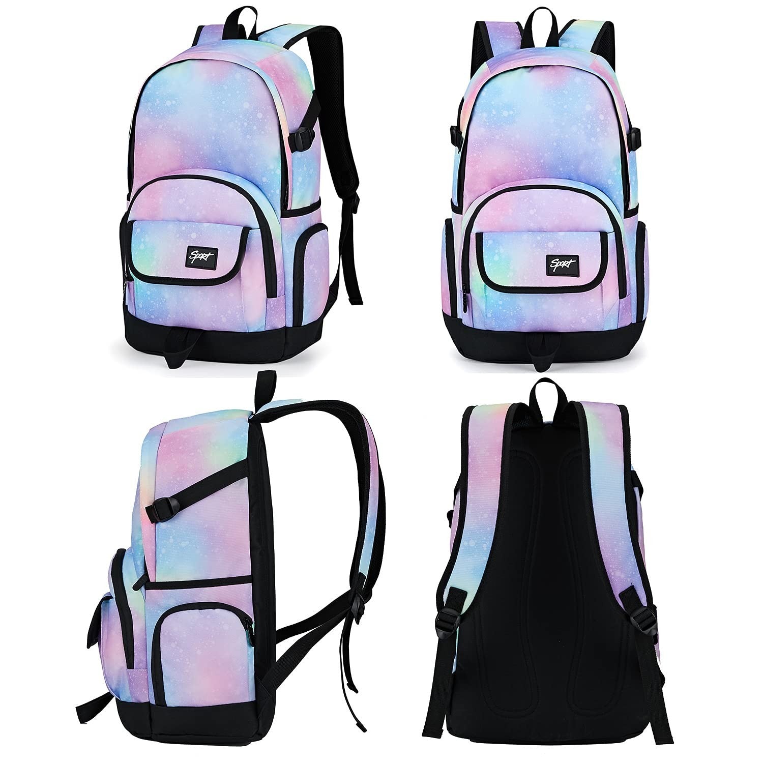 Lightweight School Backpack Travel Bag for Men & Women   Stylish College Rucksac2