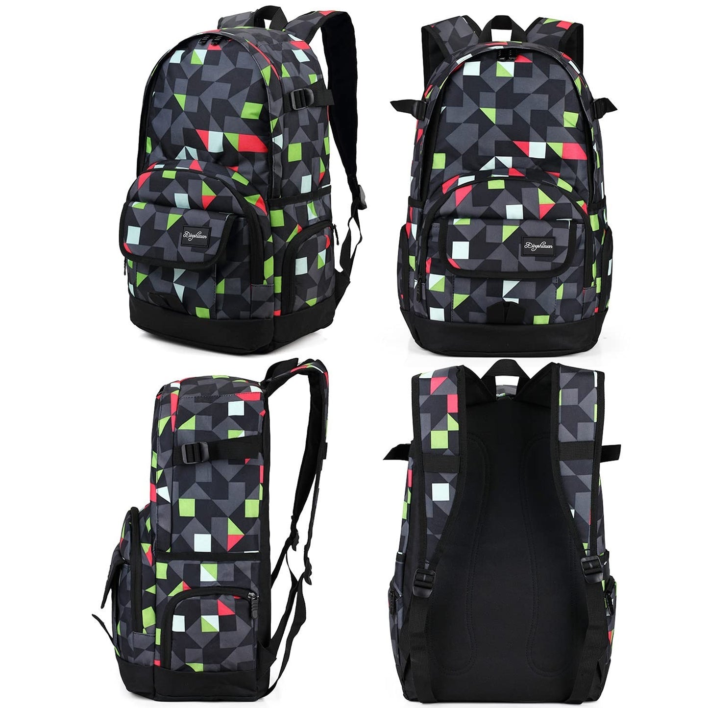 Lightweight School Backpack Travel Bag for Men & Women   College, Hiking, Daily2