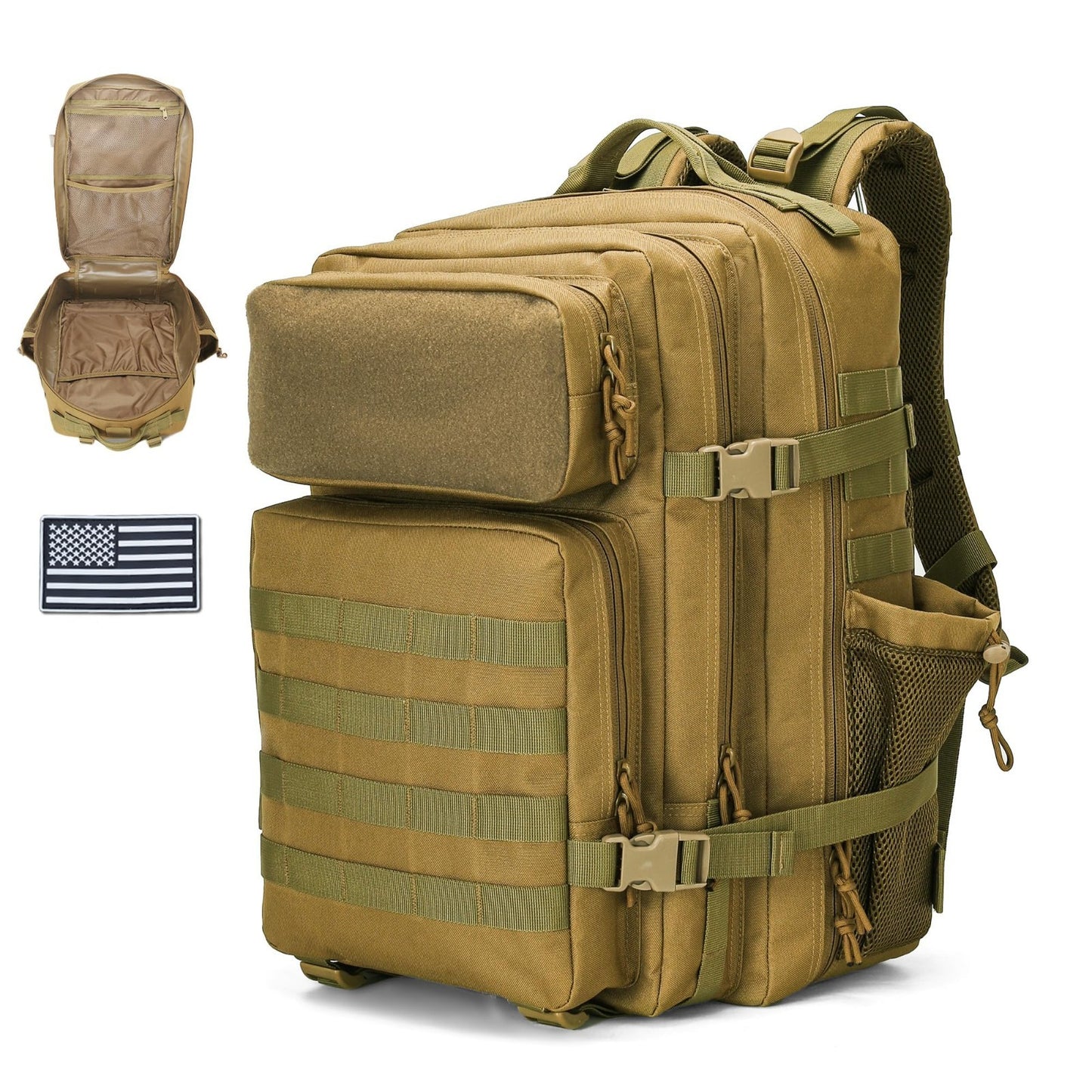 Tactical Military Backpack Molle 3 Day Assault Rucksack 25 45L for Men & Women1