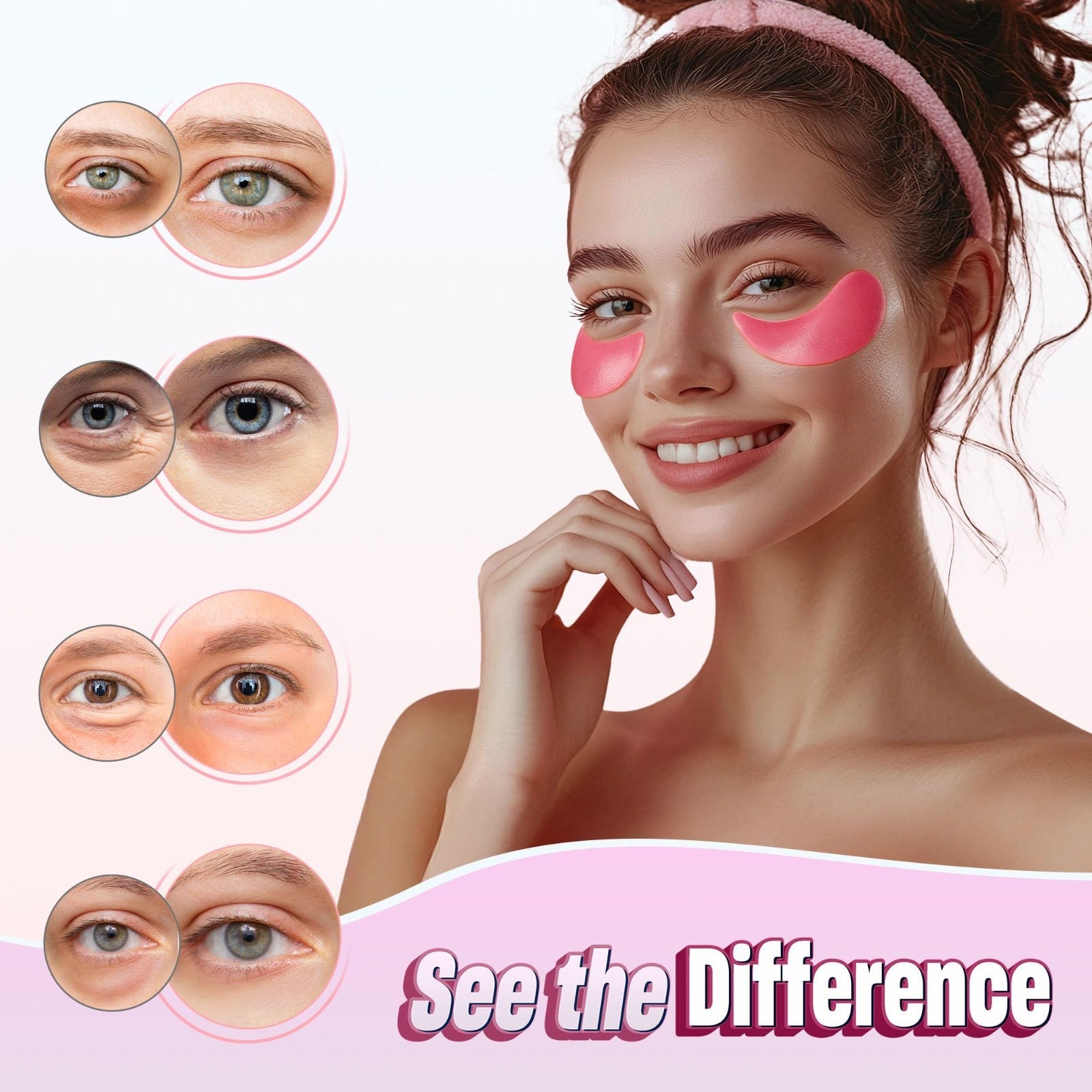 Revitalizing Under Eye Patches   60 Pack Hydrating Eye Masks for Dark Circles3
