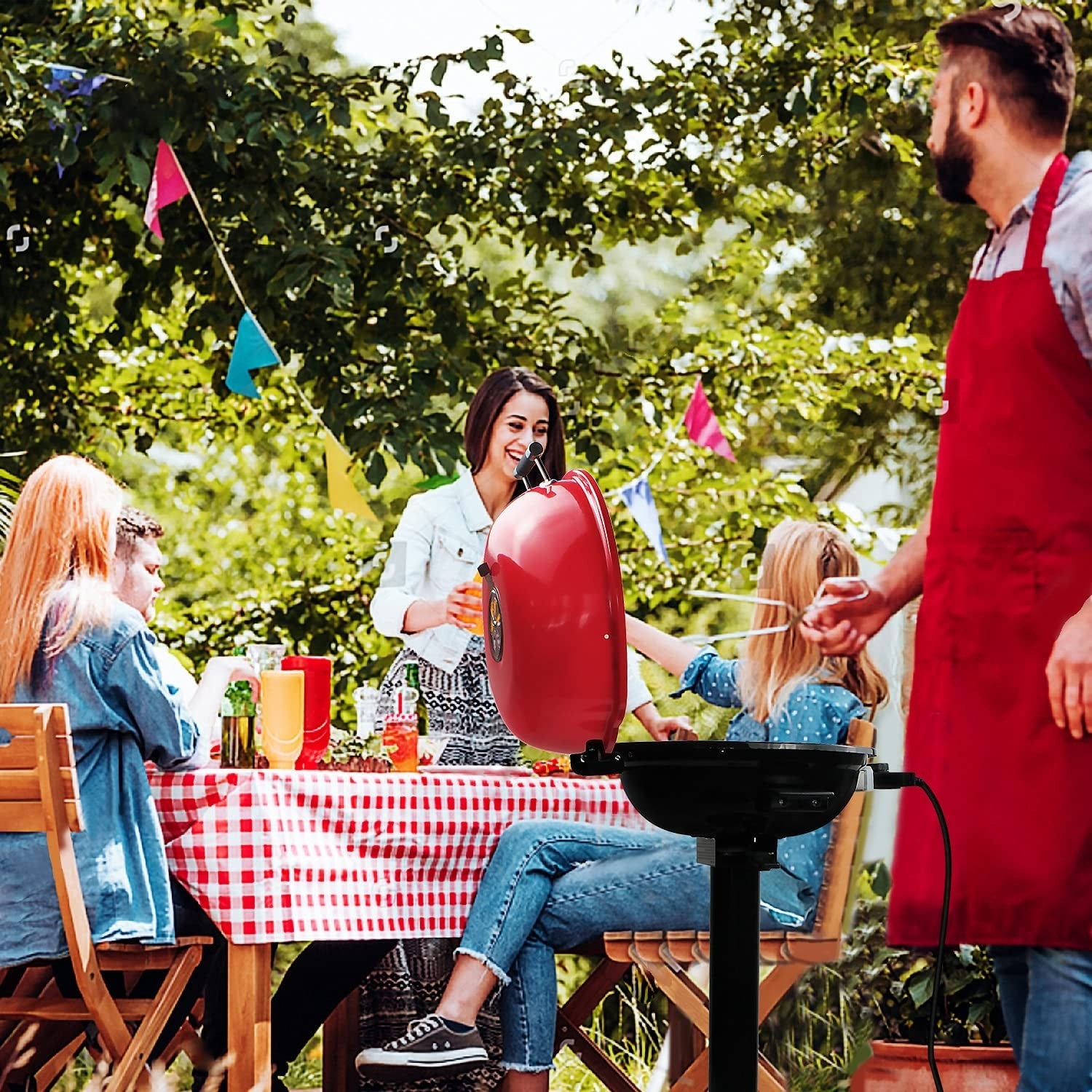 **Optimized eBay Title:**  Portable Electric Grill for Indoor & Outdoor BBQ, 162