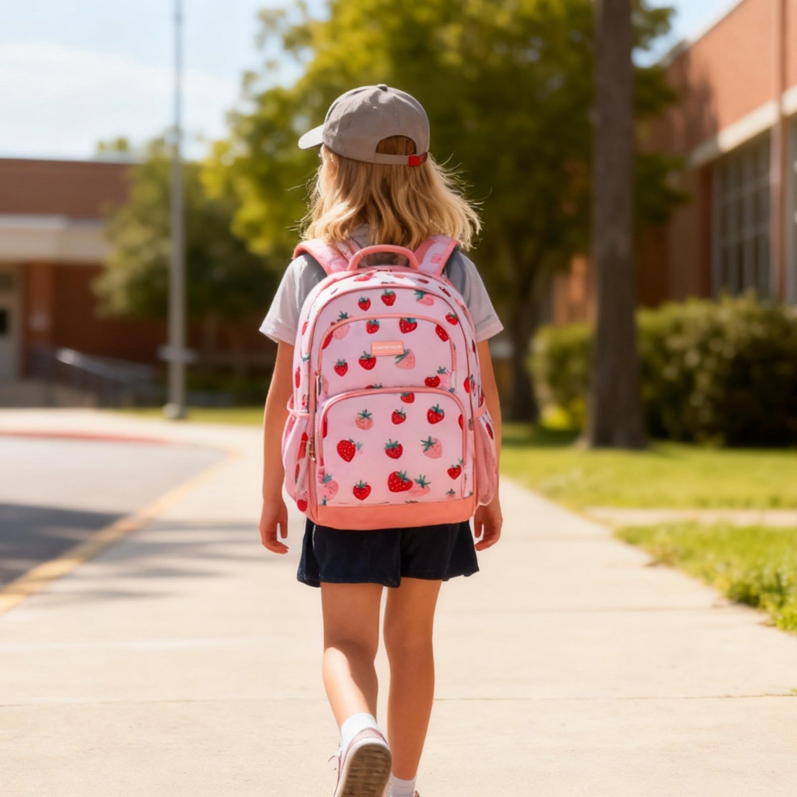 Kids Backpack Set for Kindergarten, School Bookbag 3 PCS with Lunch Box & Pencil3