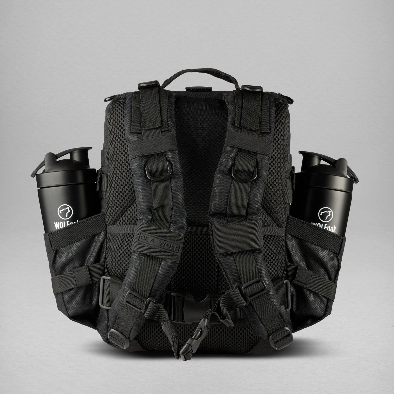 Durable 25L Waterproof Gym Backpack   1000D Oxford, MOLLE Webbing, Laptop Pocket6