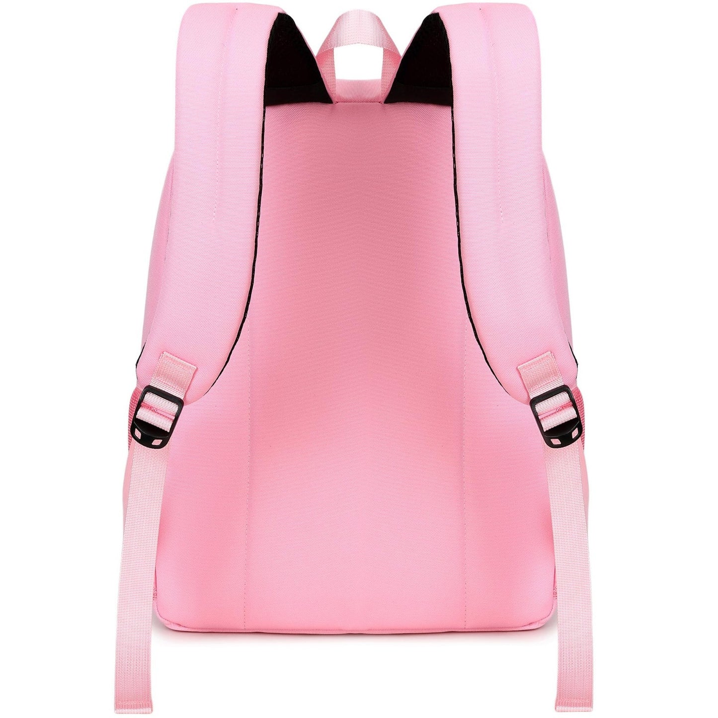 Solid Color Water Resistant Backpack for Girls & Women   School, College, Travel3