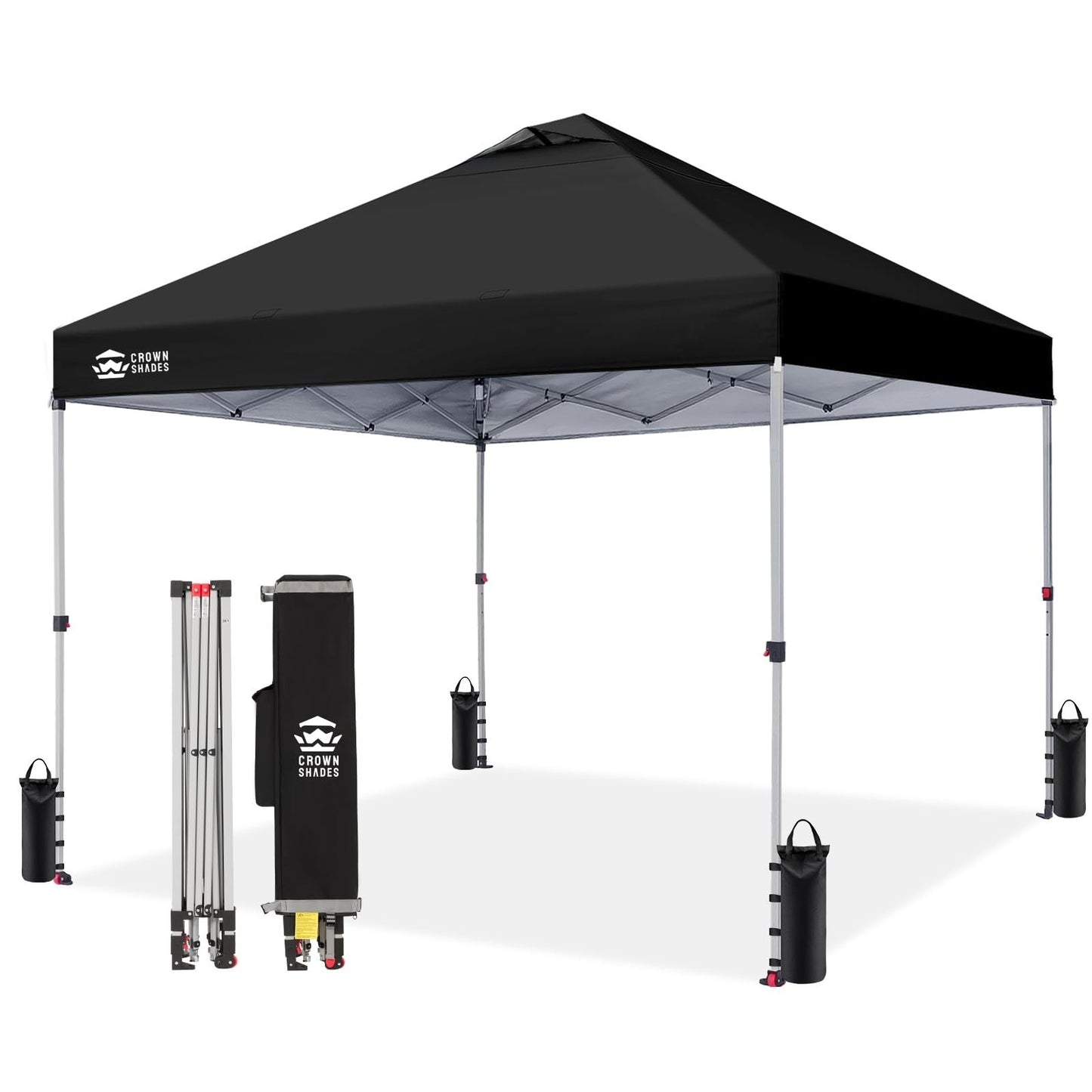 10x10 Pop Up Canopy Tent   Easy Setup Outdoor Sun Shade for Events, Parties, Cam1