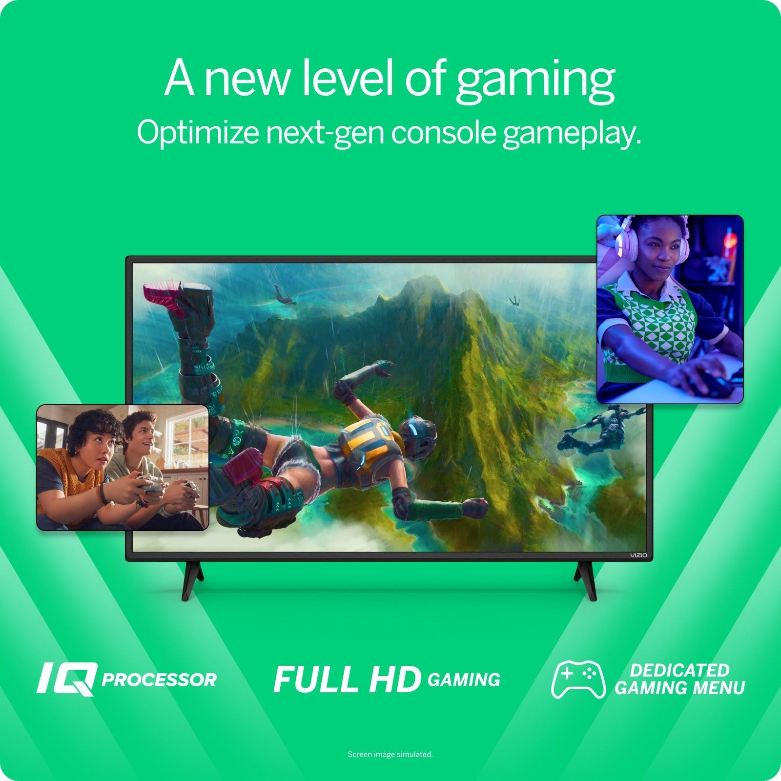 32" Full HD Smart TV 1080p, Apple AirPlay, Chromecast, Alexa Compatible, 2022 Mo8