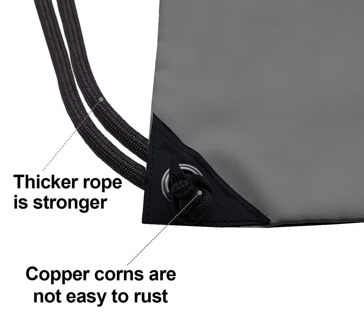 Drawstring Backpack Gym Bag, Lightweight Sport Sackpack for Travel & Fitness3