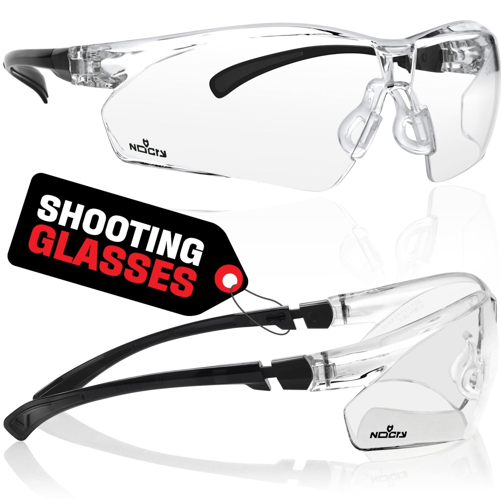 Safety Glasses Anti Fog Scratch Resistant Wrap Around UV Protection, Adjustable,1
