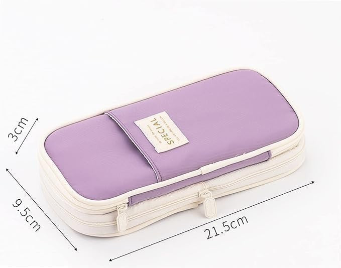 Large Storage Pencil Case Organizer   Zippered Pen Bag for Office & Travel, Big7