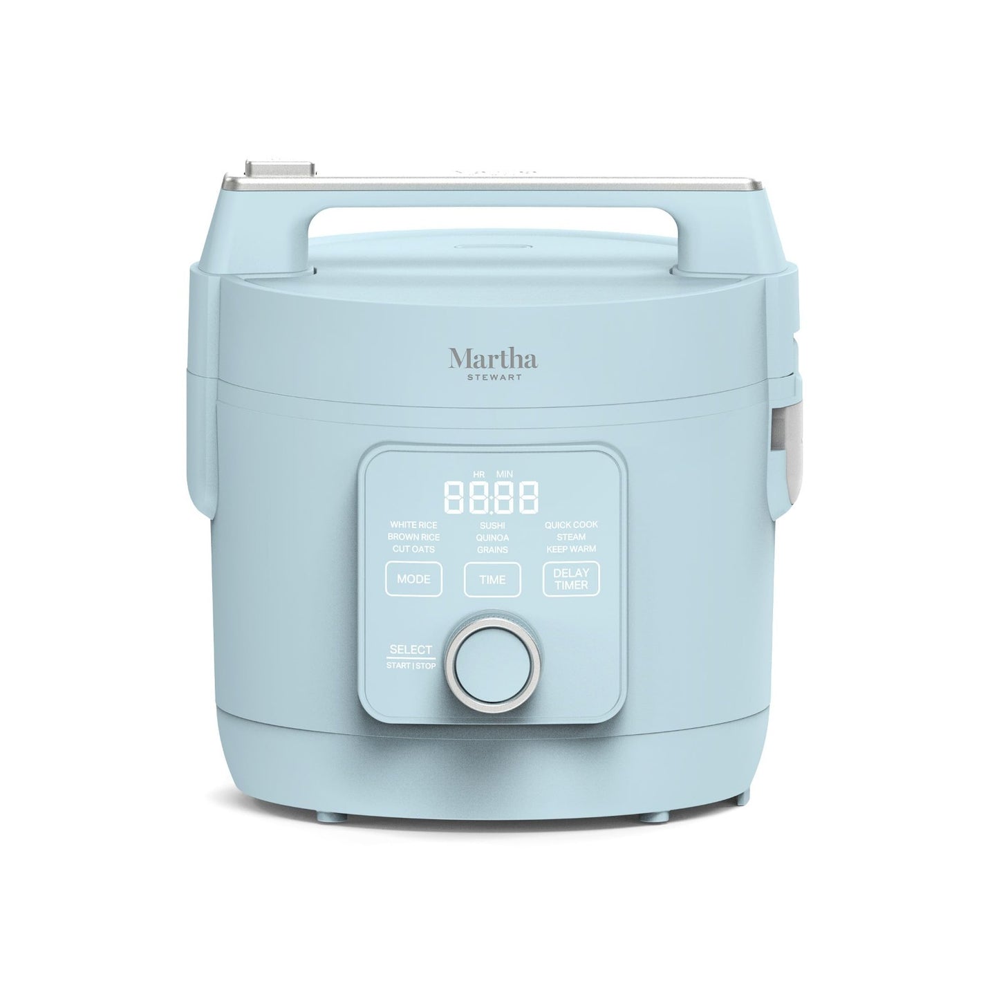 4-Cup Rice Cooker with Non-Stick Pot, Keep Warm, Steam Basket, Quick Cook - Sky1