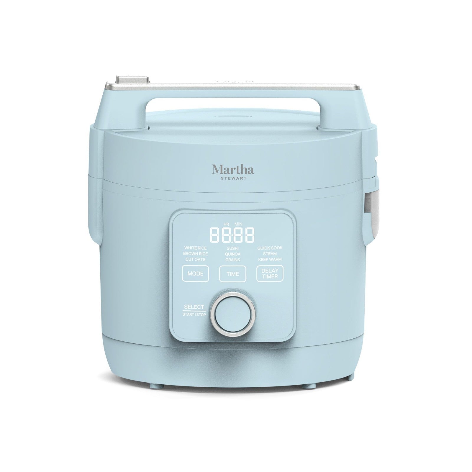 4-Cup Rice Cooker with Non-Stick Pot, Keep Warm, Steam Basket, Quick Cook - Sky1