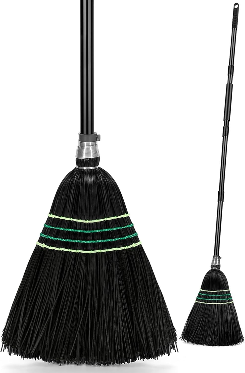 Heavy-Duty Outdoor Broom with Stiff Bristles for Tough Cleaning Tasks1