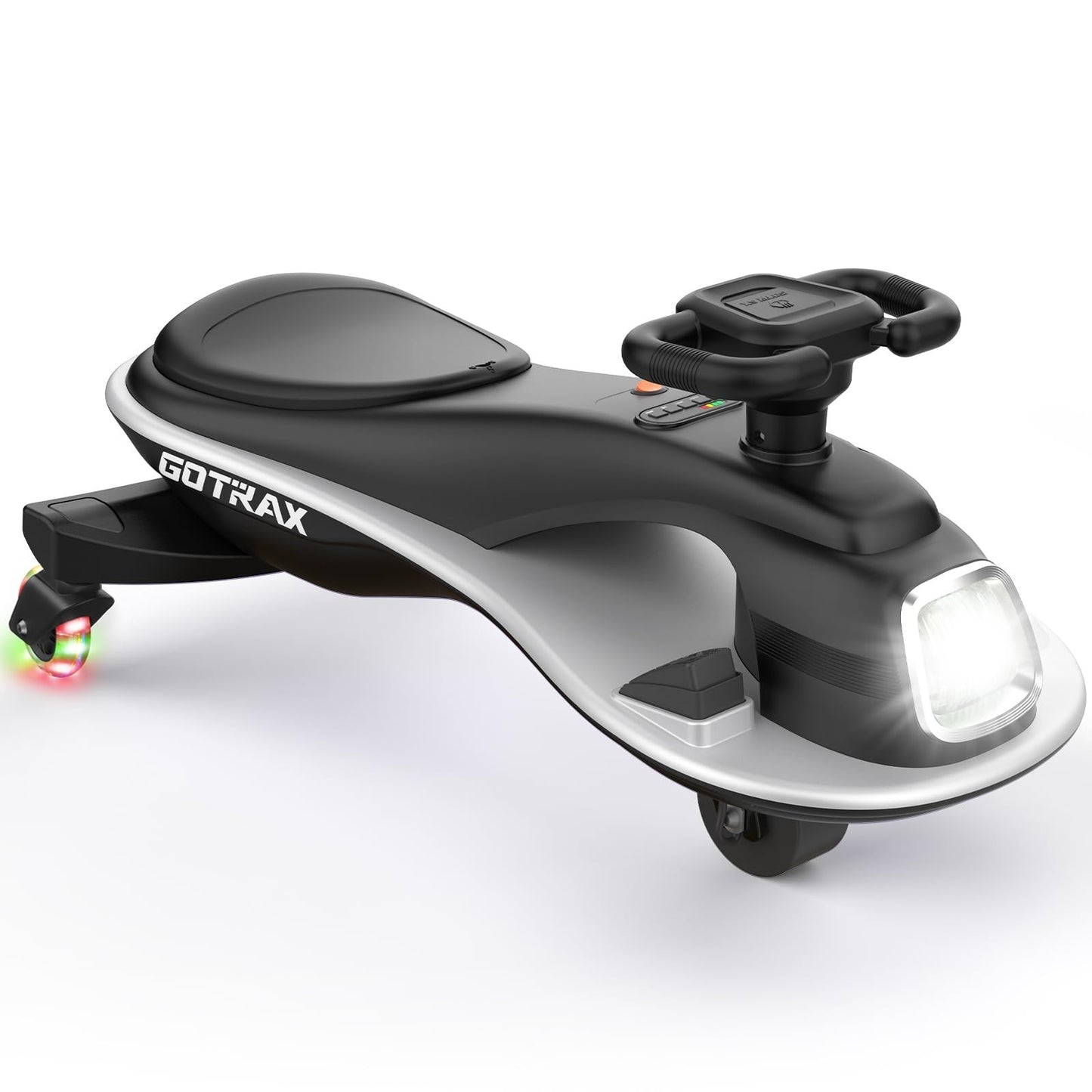 Electric Wiggle Car for Kids 3-8, 12V Battery, Bluetooth, 120 Min Ride Time0