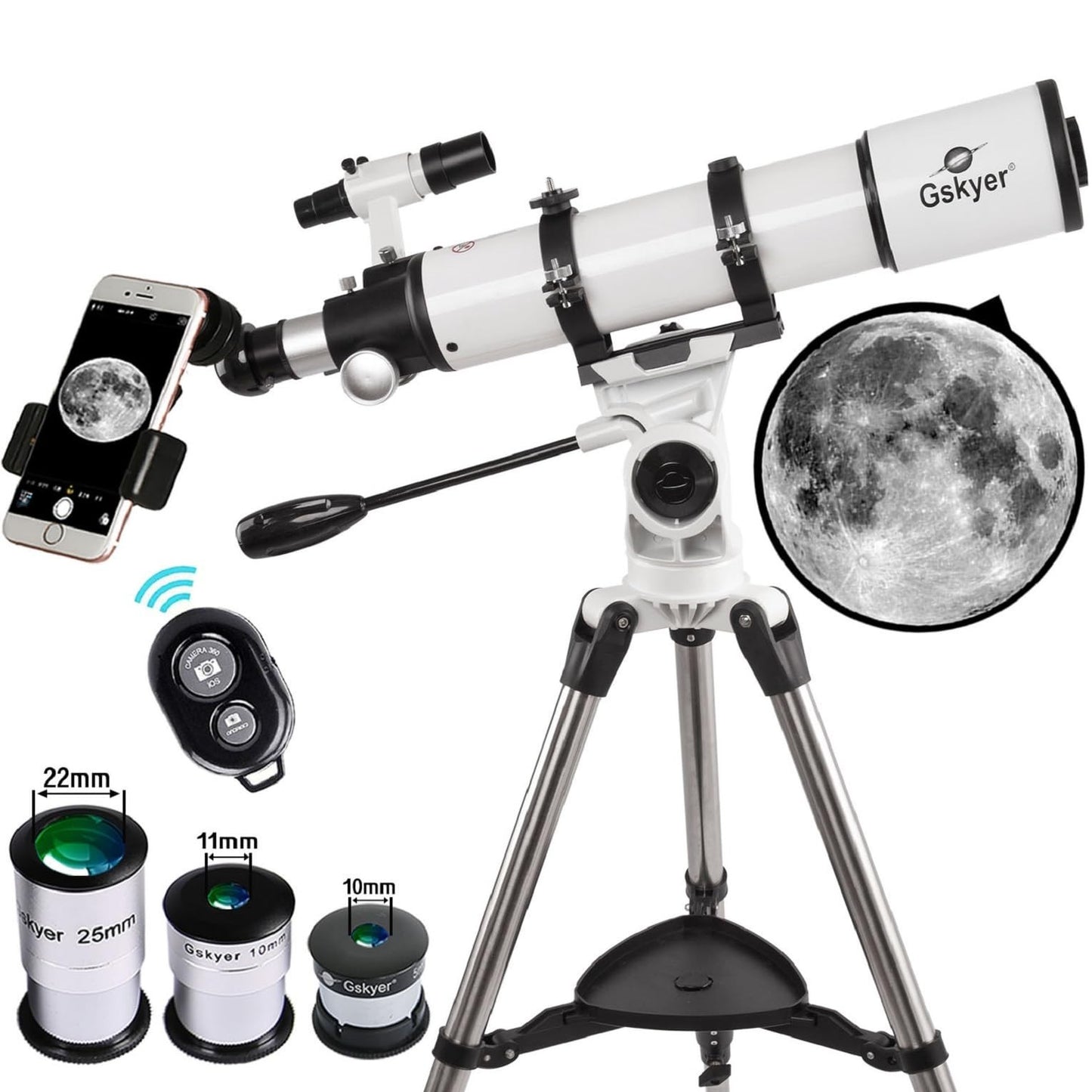 600x90mm AZ Refractor Telescope for Adults   Astronomy, German Technology, Starg0