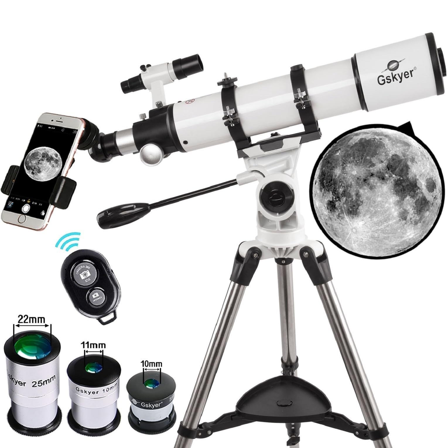 600x90mm AZ Refractor Telescope for Adults   Astronomy, German Technology, Starg0