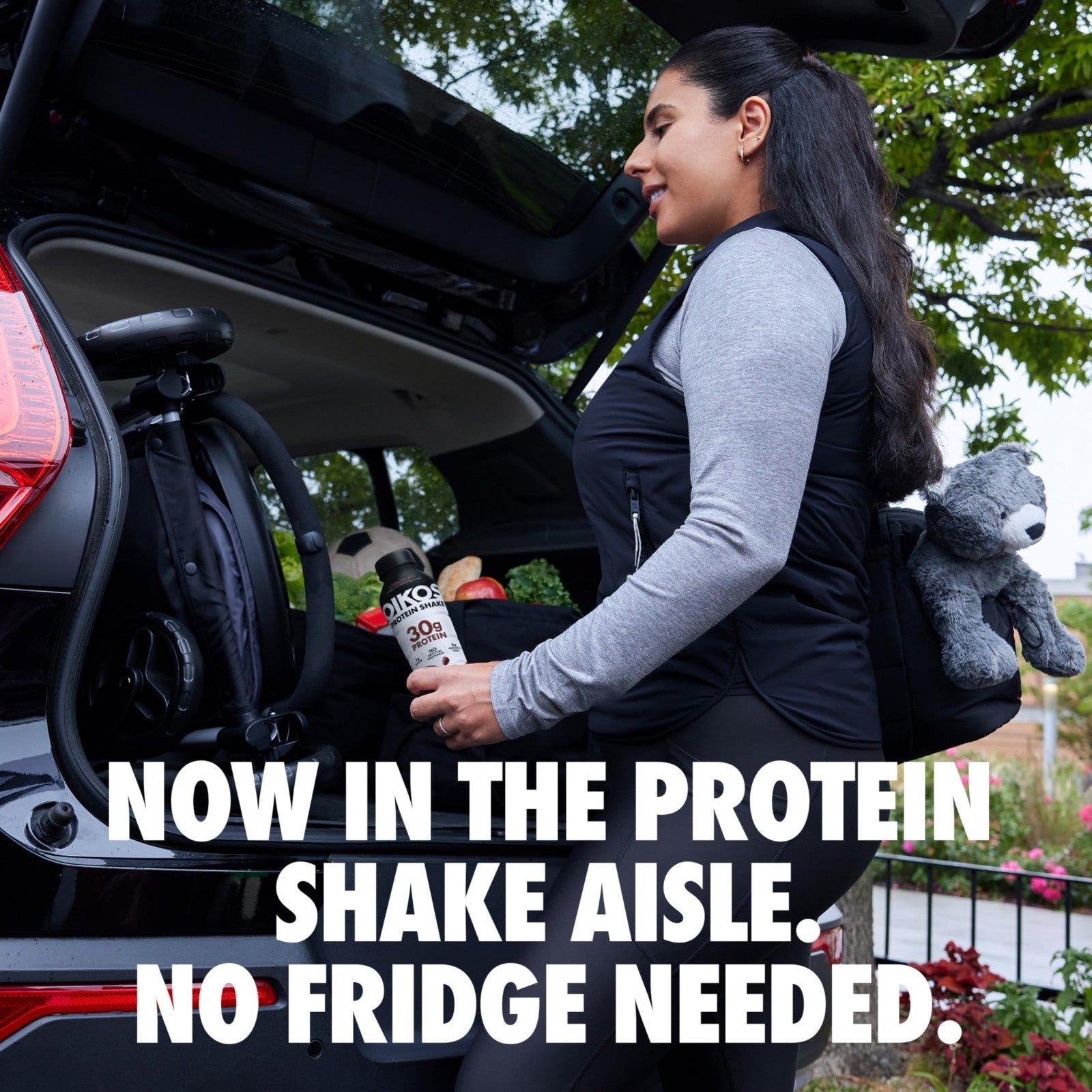 High Protein Strawberry Shake, Ready to Drink, 30g Protein, 5g Prebiotic Fiber,7