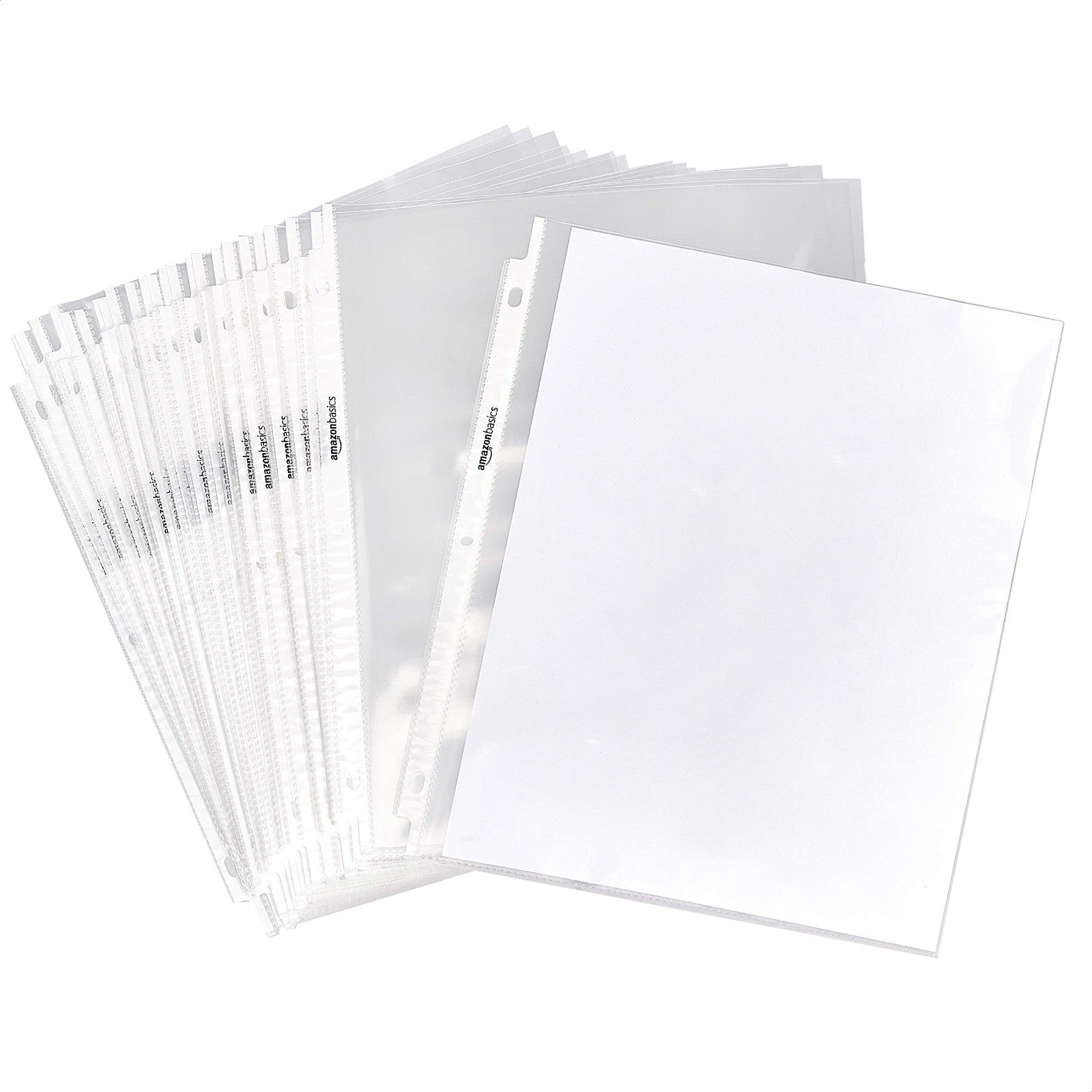 Clear Plastic Sheet Protectors for 3 Ring Binders, Top Loading, 1200 Pack1