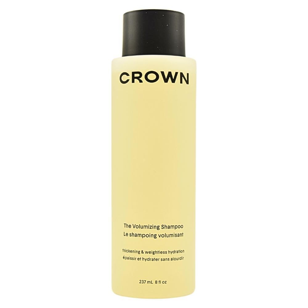 Volumizing Shampoo 8oz - Lightweight Gel Cleanser for Oily Flat Hair, Rice Prote1
