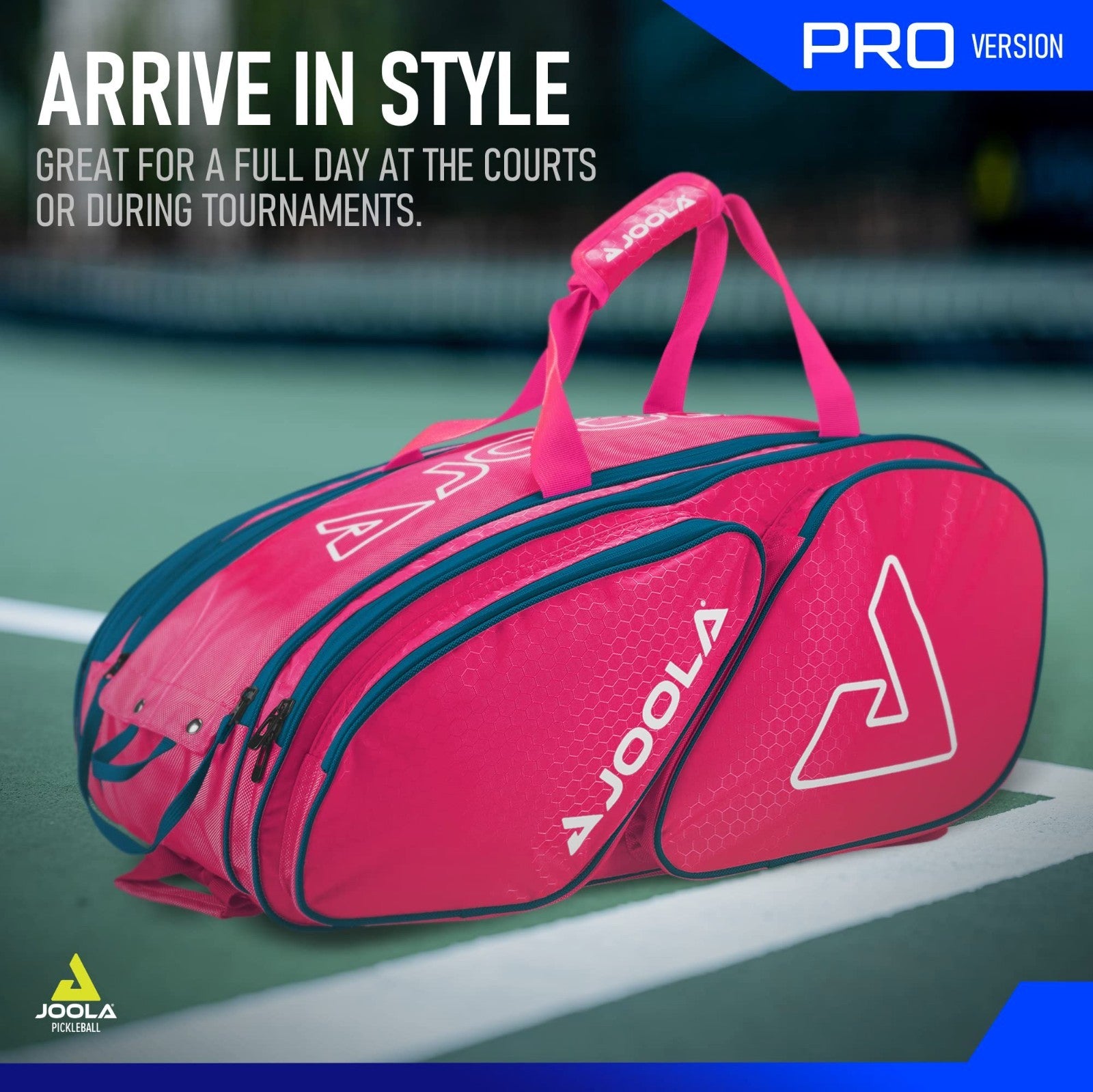 Pickleball Bag - Thermal Insulated Backpack & Duffle for Paddles & Gear, Holds 43