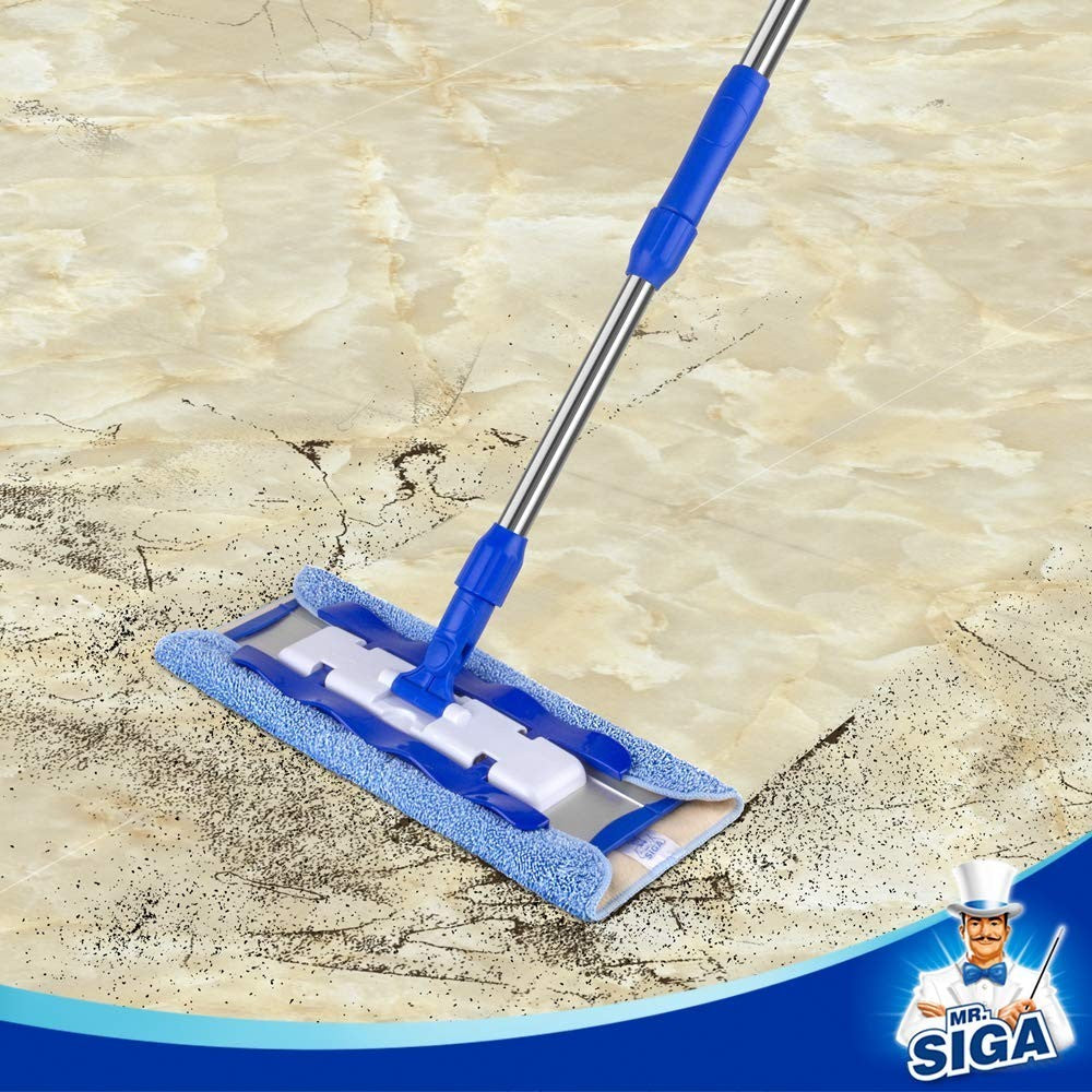 Professional Microfiber Mop Refills - 3 Pack, Heavy Duty Cleaning Pads3