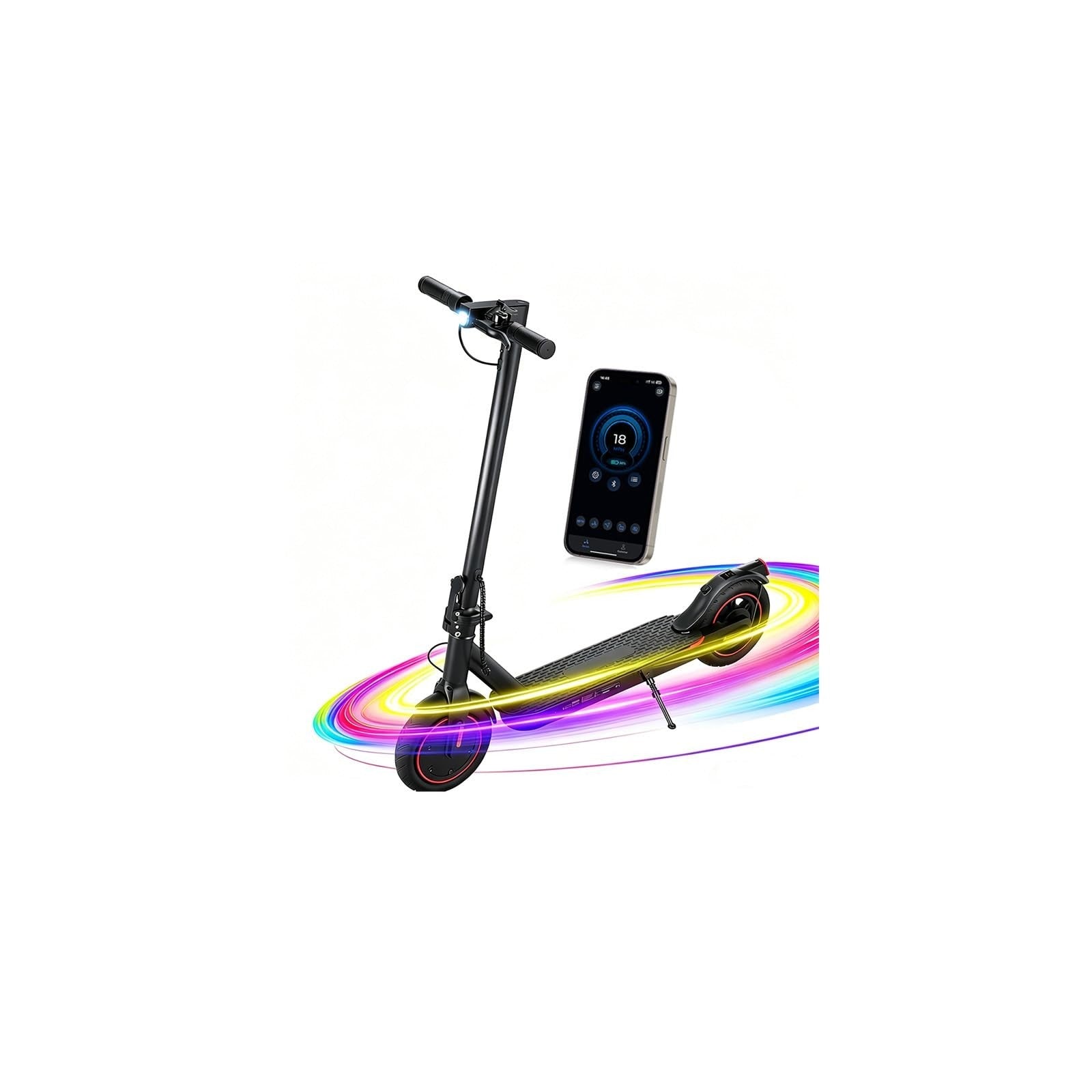 Powerful Electric Scooter for Adults - 1200W/1000W/500W Motor, 10"/8.5" Tires, A1