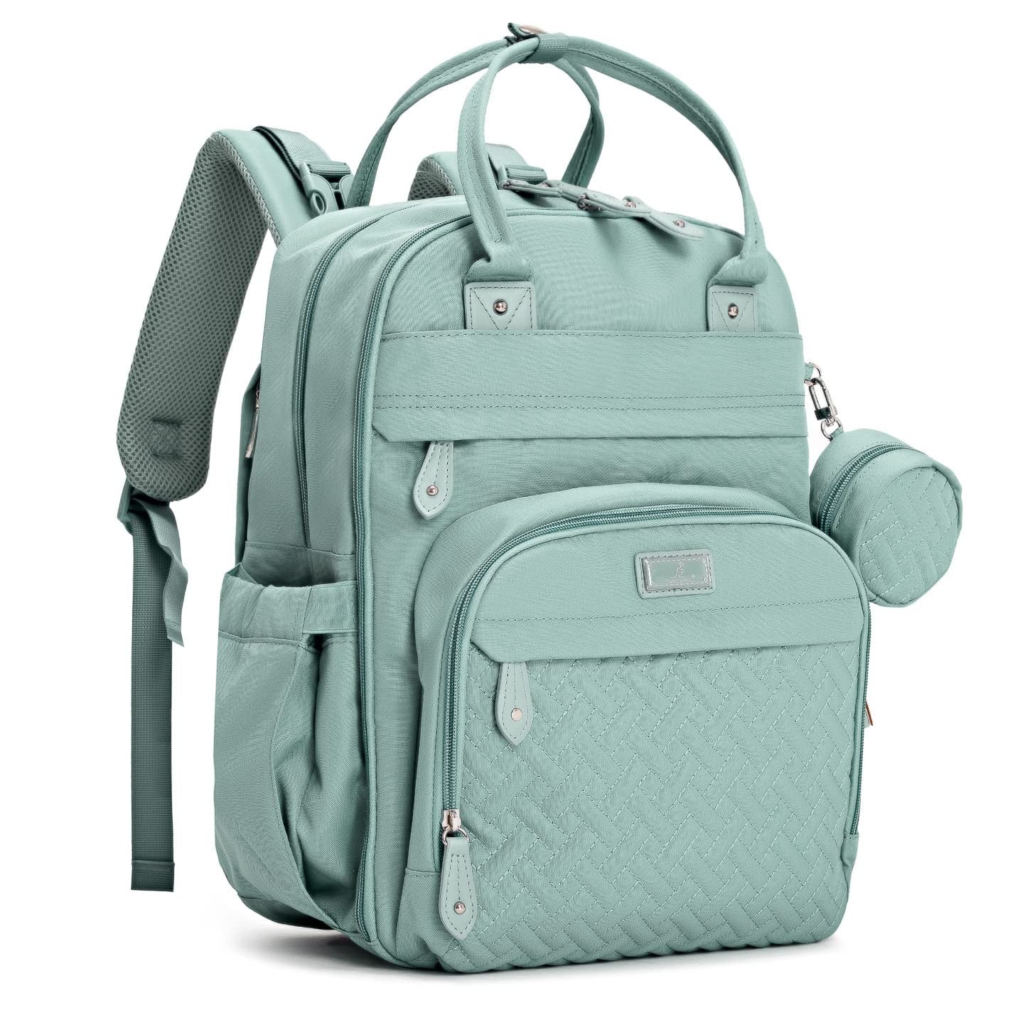Multi Function Water Resistant Diaper Bag Backpack   Baby Travel Essentials, Cha1