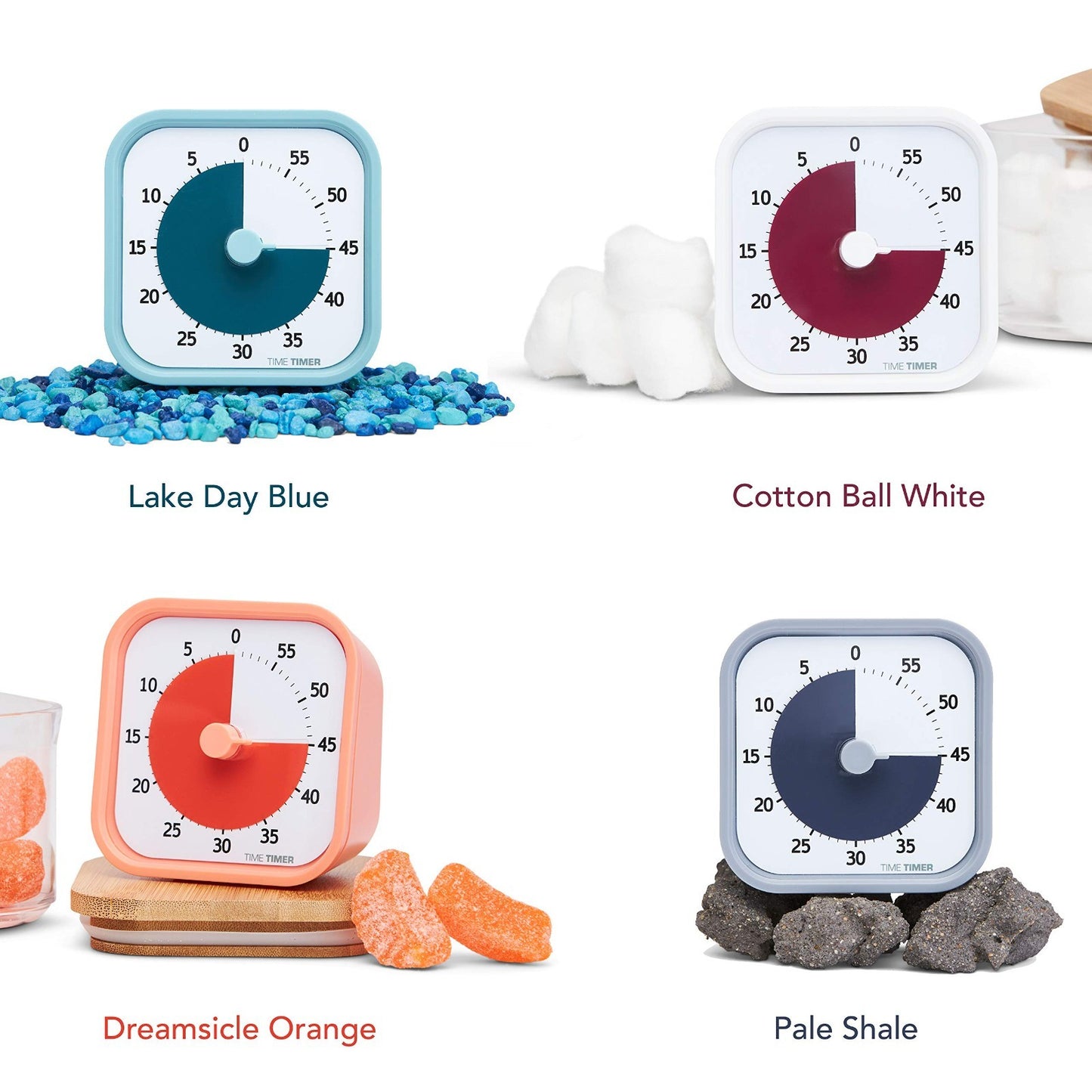 60 Minute Visual Timer for Home, Office & Study   Silent Operation, Desk Tool6