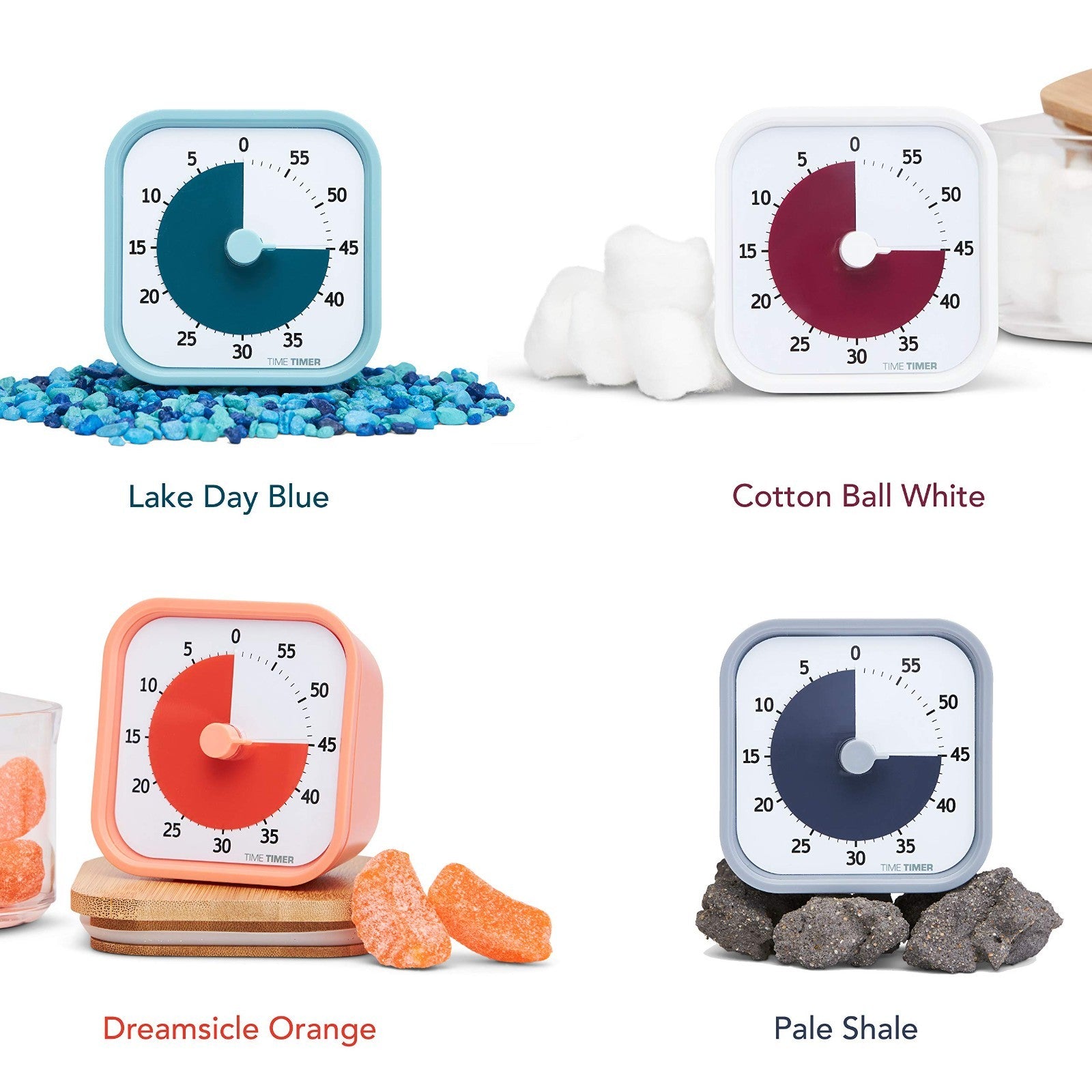 60 Minute Visual Timer for Home, Office & Study   Silent Operation, Desk Tool6