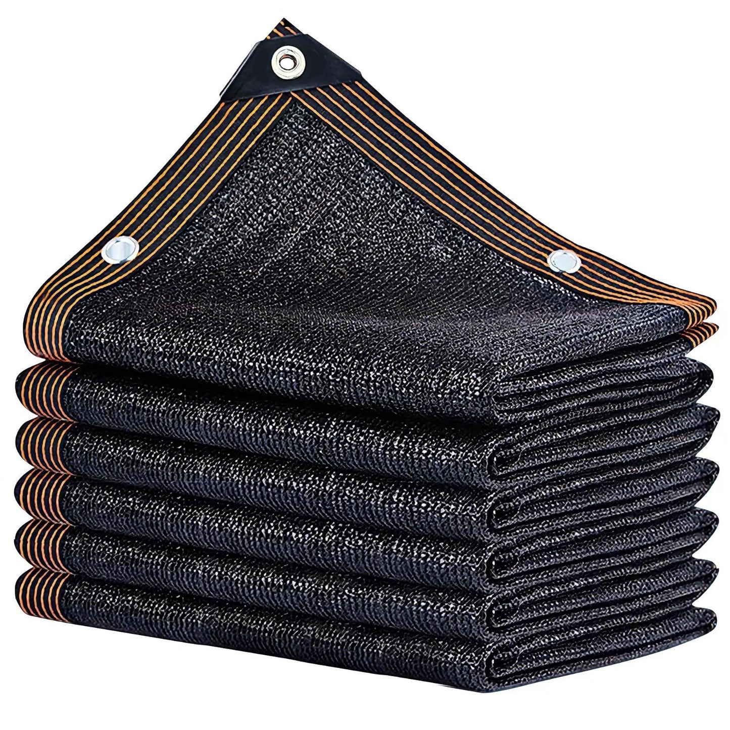 90% Shade Cloth for Dog Kennel, 6.5x20 FT Sunblock Mesh Tarp with Grommets, Pati1