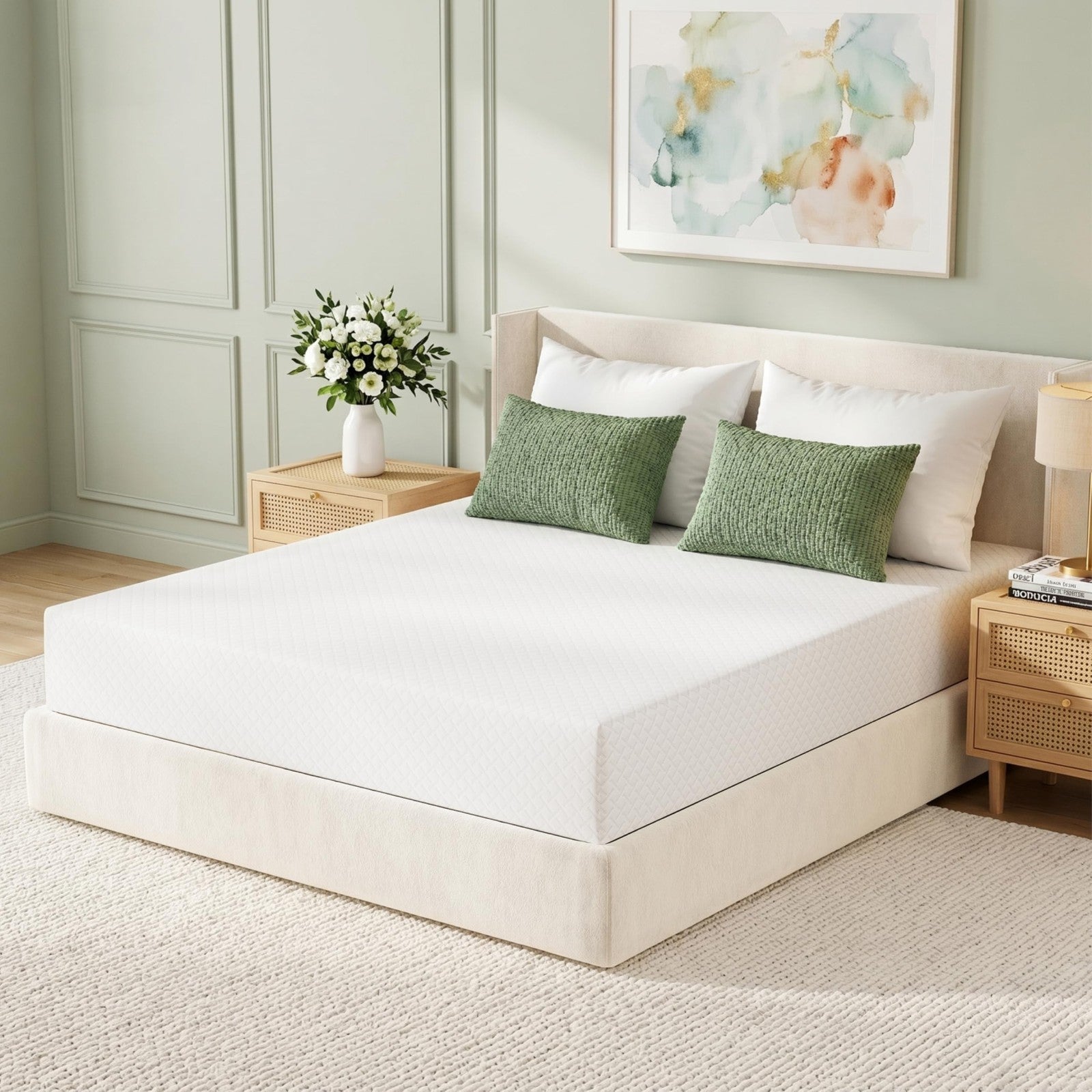 14" Gel Memory Foam Cal King Mattress   Medium Firm, Cooling, Pressure Relief, C2
