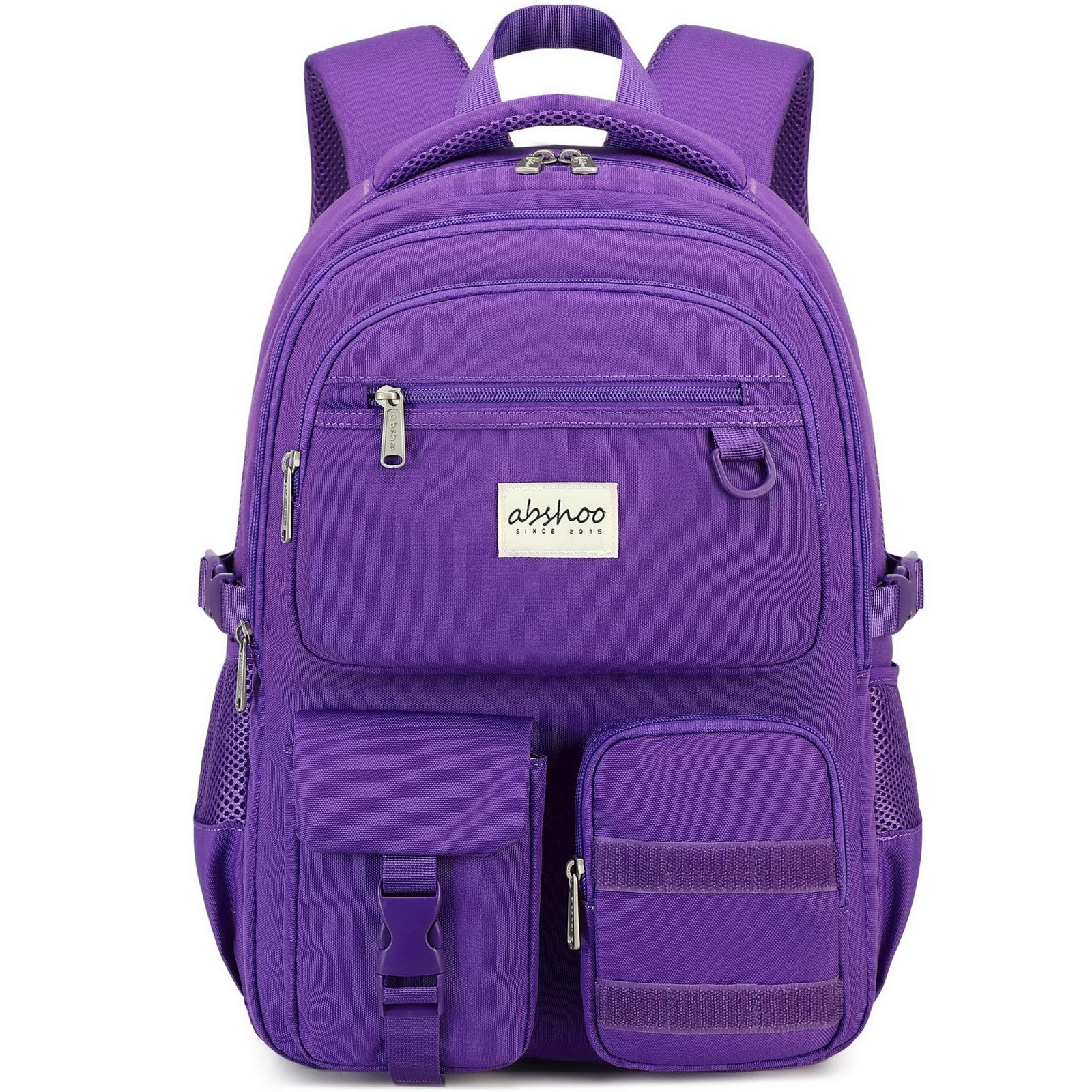 Large Heavy Duty Backpack for School & College   Multi Pocket Travel Bookbag1
