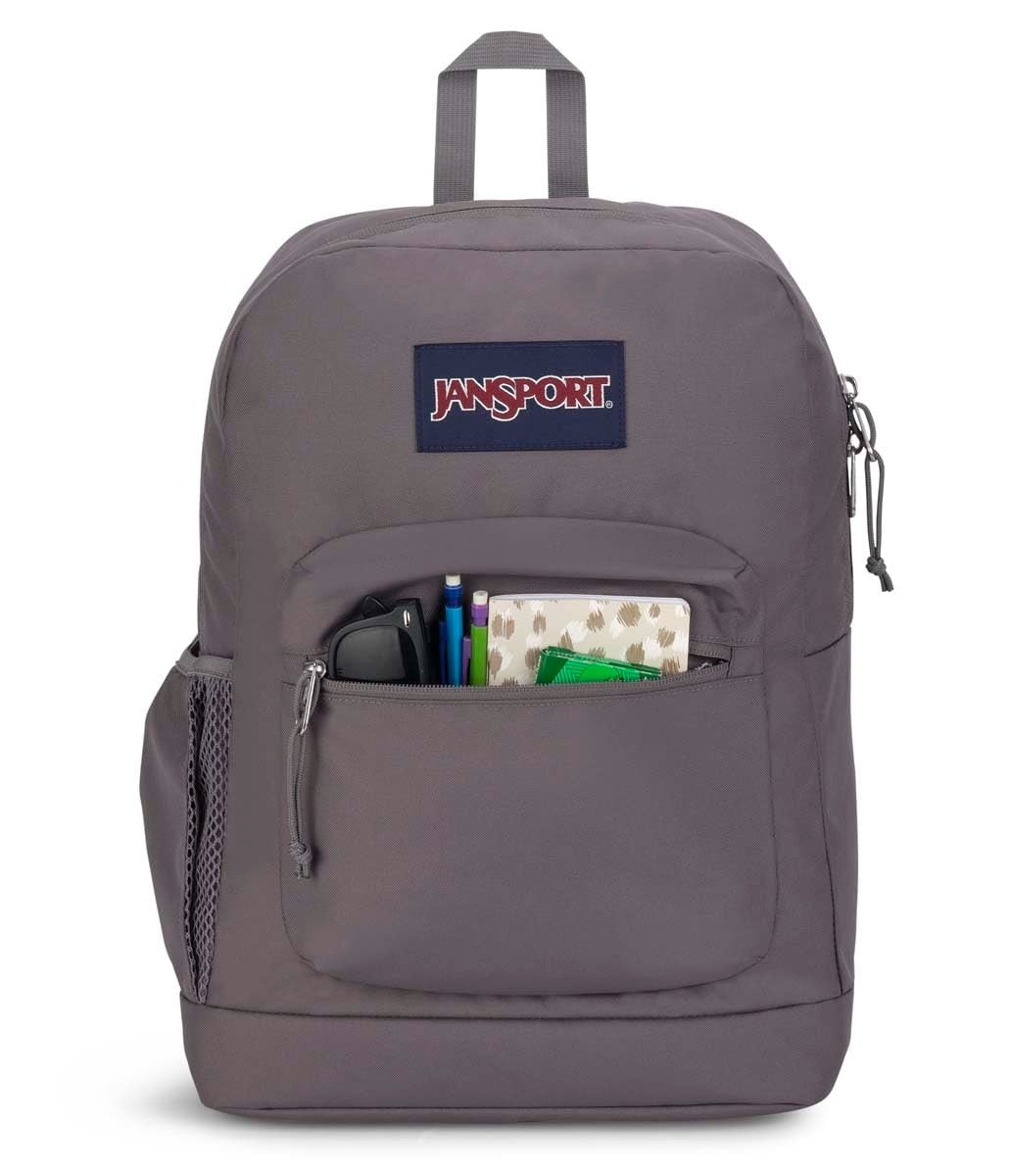 26L Cross Town Plus Backpack, Graphite Grey, Durable, Stylish, School & Travel B4