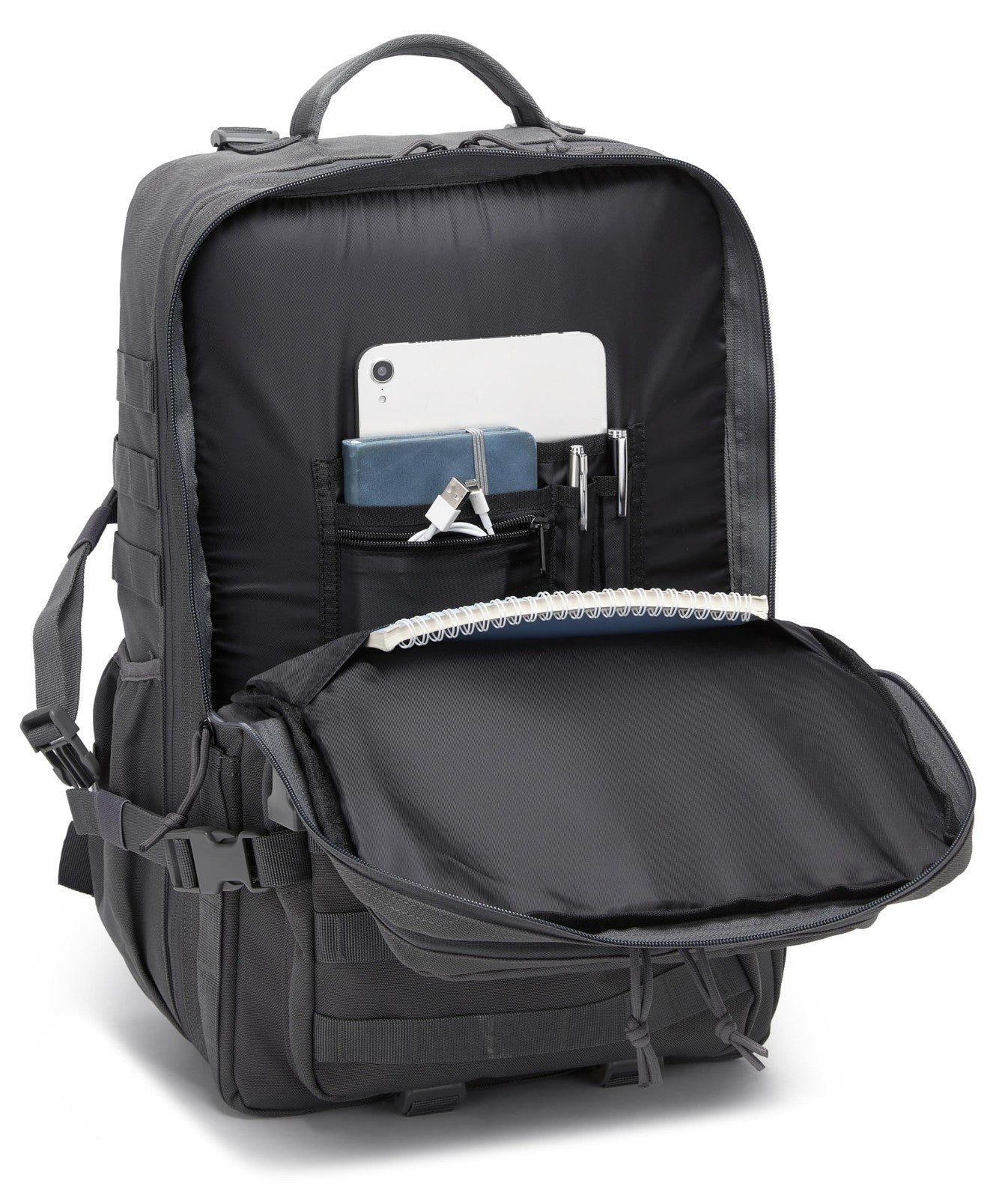 Waterproof Military Tactical Backpack   3 Day Assault Pack, Molle Daypack with W7