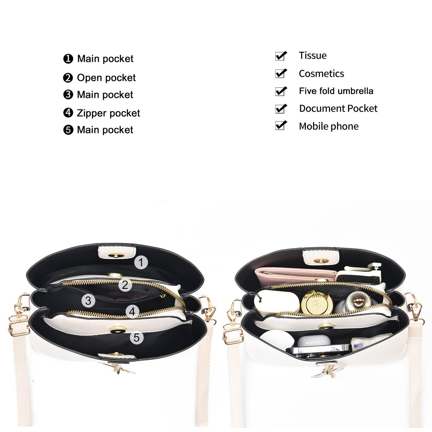 Stylish Small Crossbody Bag for Women & Teens - Lightweight Fashion Handbag5