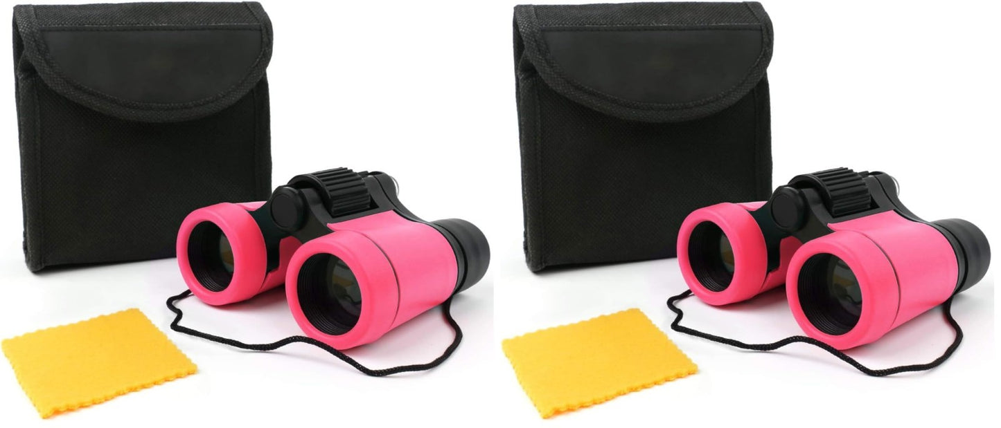Kids Shockproof Binoculars Set for Ages 3 12   Bird Watching, Hiking, Learning T1