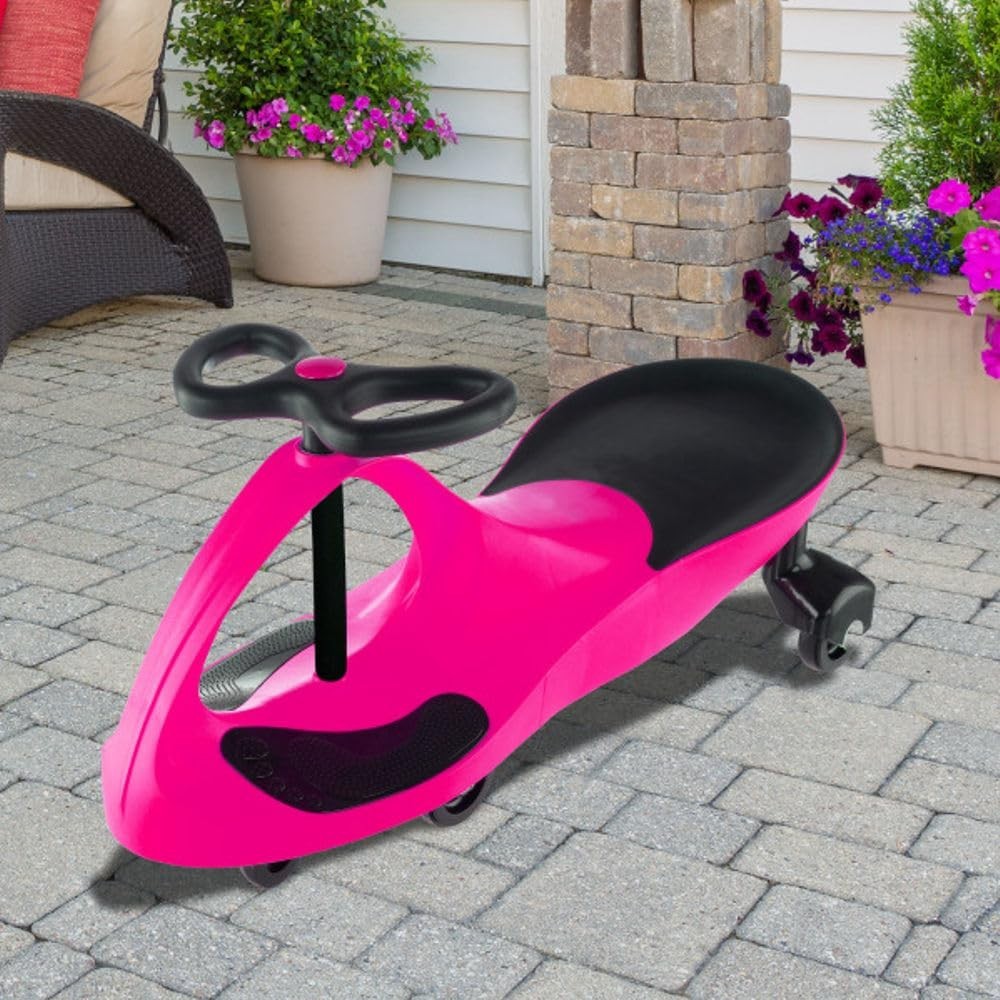 Wiggle Car Ride-On Toy for Kids 3+ - No Batteries, Gears, or Pedals - Outdoor Fu5